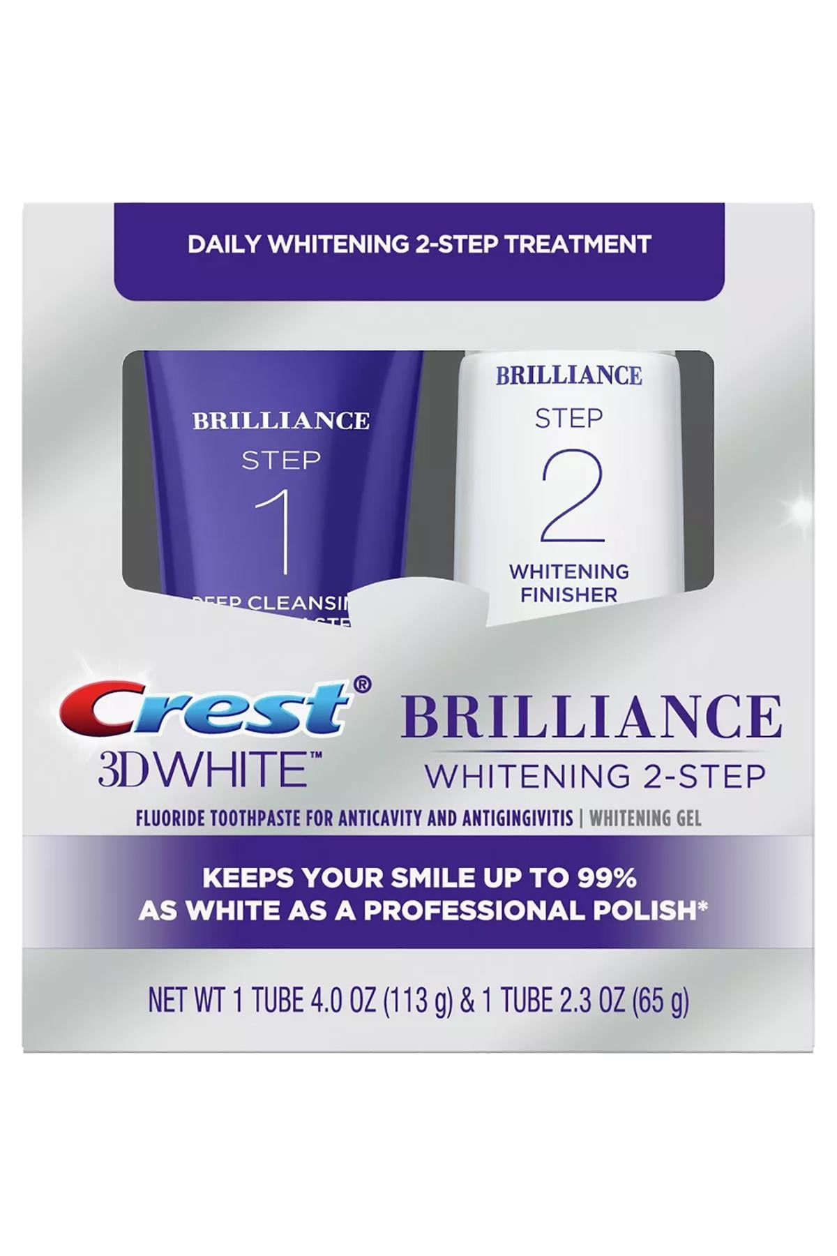 Crest 3D White Brilliance 2 Adımlı Diş Macunu