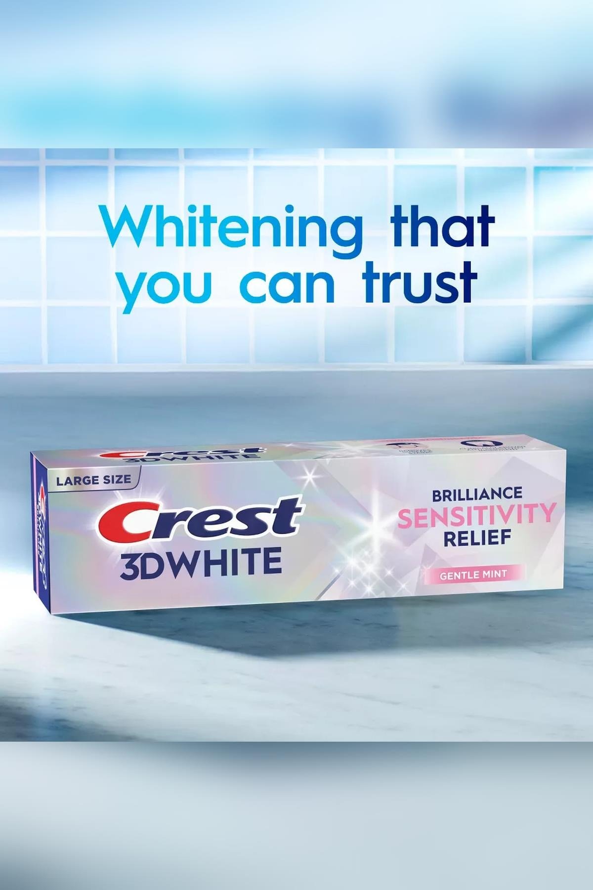 Crest 3D White Brilliance Sensitivity Hassasiyet Karşıtı Beyazlatıcı Diş Macunu 110GR
