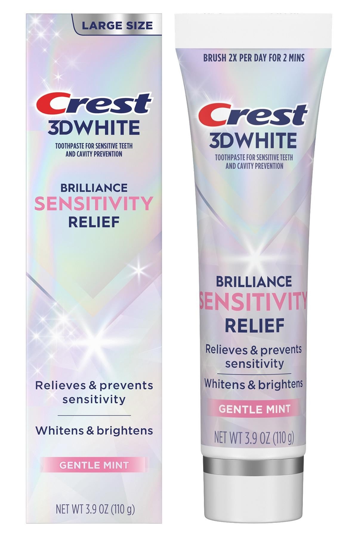 Crest 3D White Brilliance Sensitivity Hassasiyet Karşıtı Beyazlatıcı Diş Macunu 110GR
