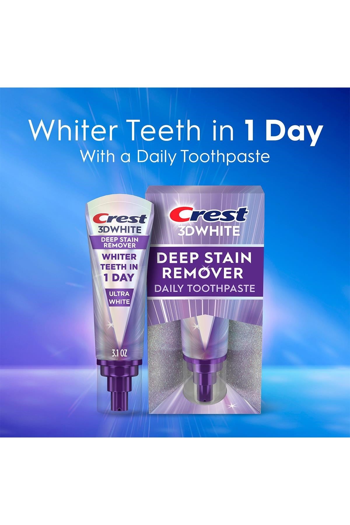 Crest 3DWhite Brilliance Deep Stain Remover Ultra White Diş Macunu 87GR
