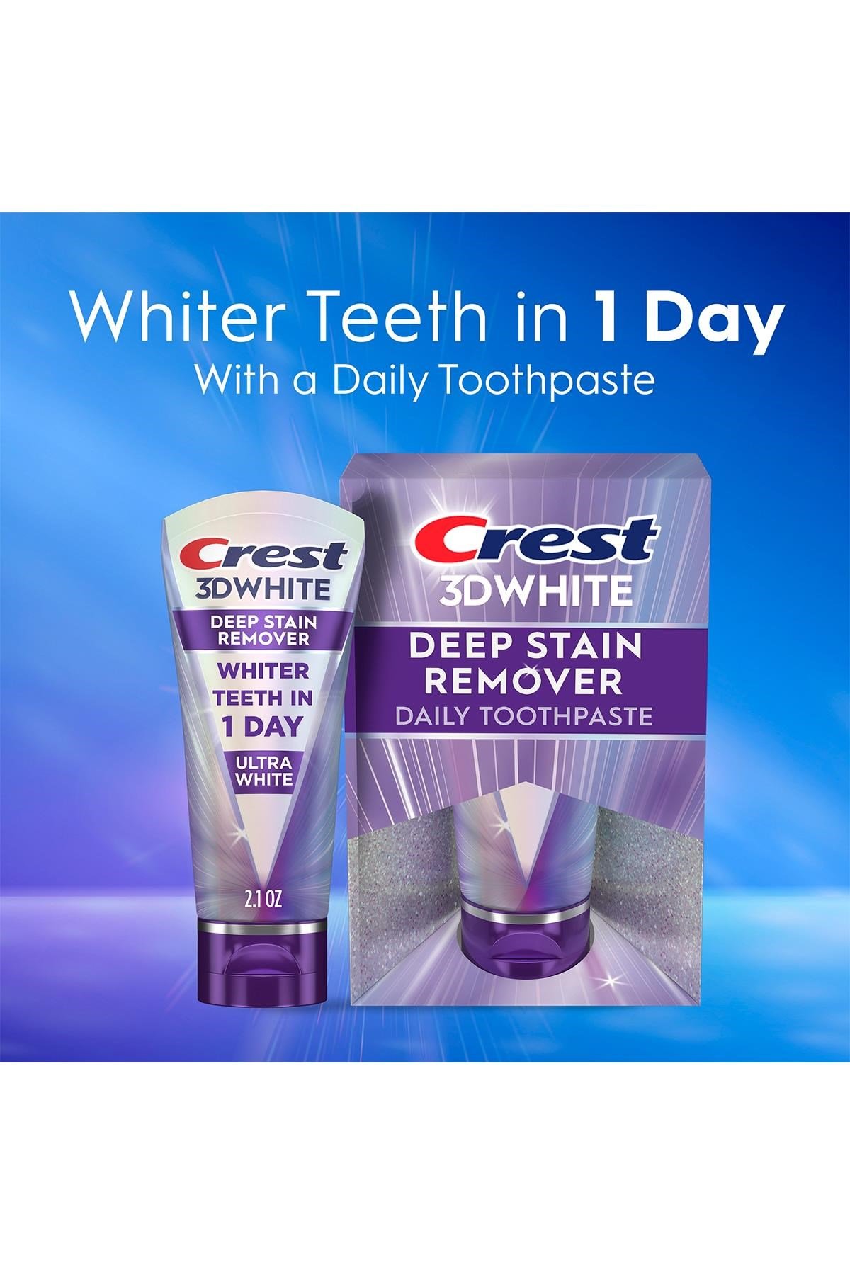 Crest 3DWhite Brilliance Deep Stain Remover Ultra White Diş Macunu 59GR