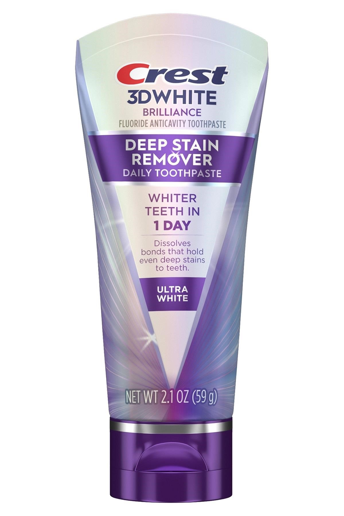 Crest 3DWhite Brilliance Deep Stain Remover Ultra White Diş Macunu 59GR