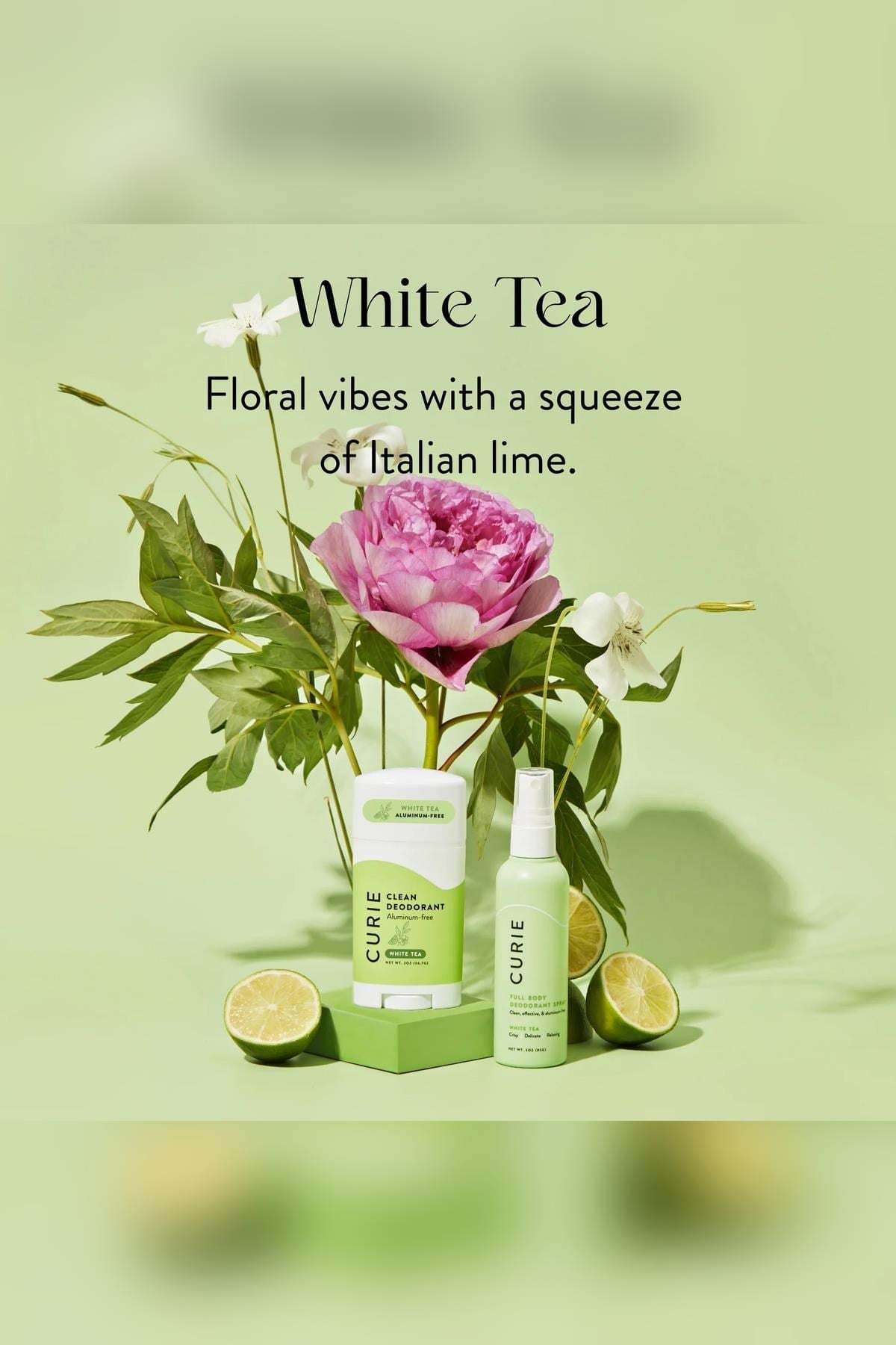 Curie White Tea Alüminyumsuz Stick Deodorant 56.7GR