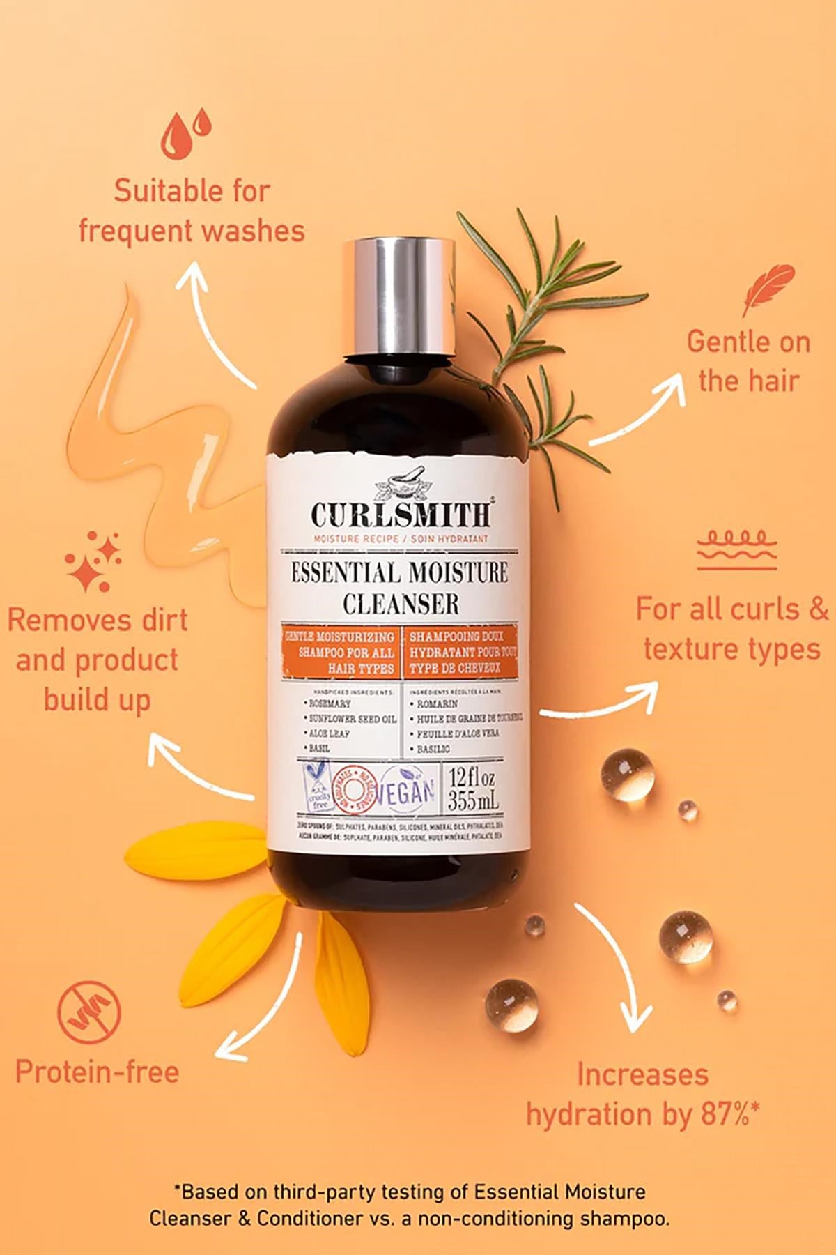Curlsmith Essential Moisture Cleanser Nemlendirici Şampuan 355ML