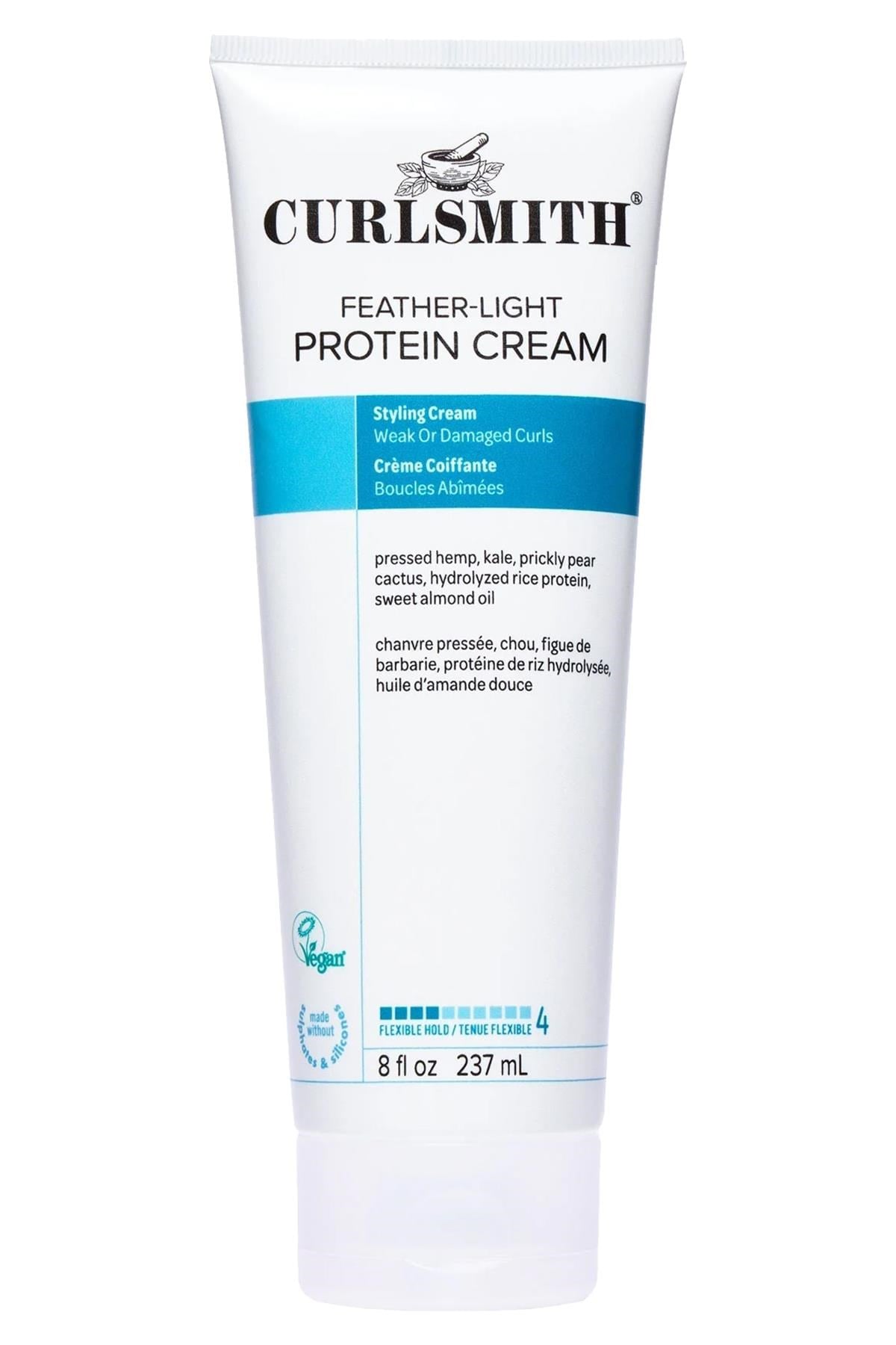 Curlsmith Feather-Light Protein Şekillendirici Saç Kremi 237ML