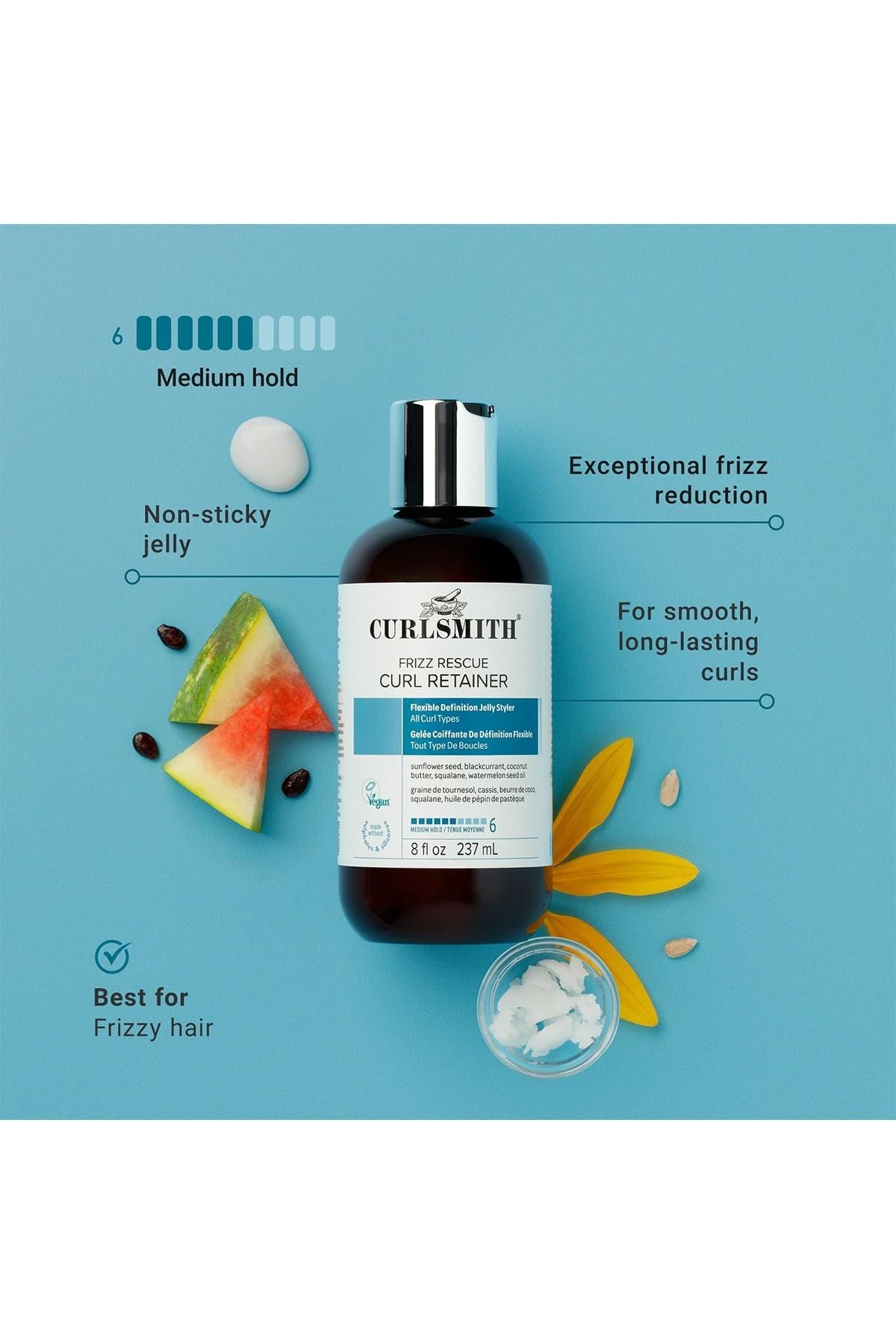Curlsmith Frizz Rescue Curl Retainer Saç Şekillendirici Jel 237ML