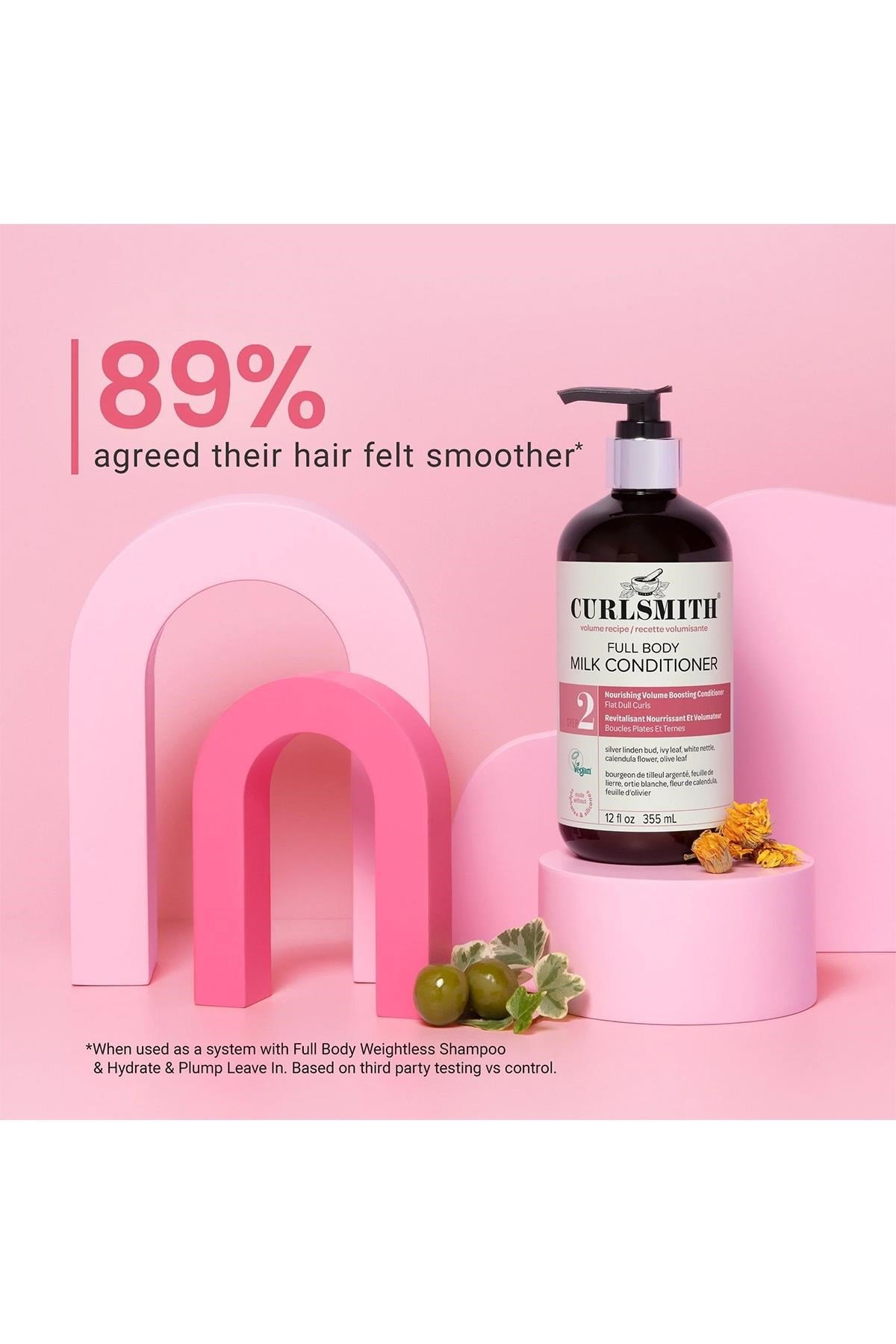 Curlsmith Full Body Milk Hacimlendirici Saç Kremi 355ML