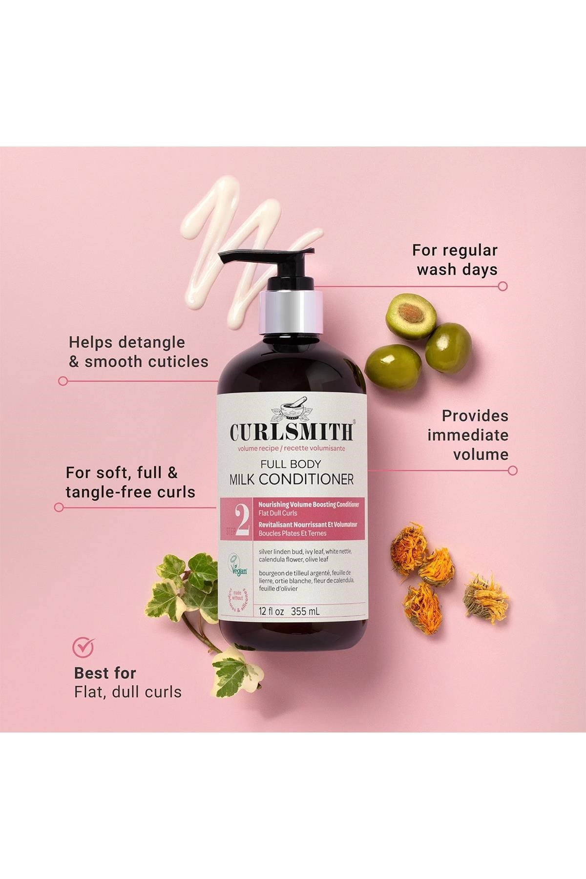 Curlsmith Full Body Milk Hacimlendirici Saç Kremi 355ML