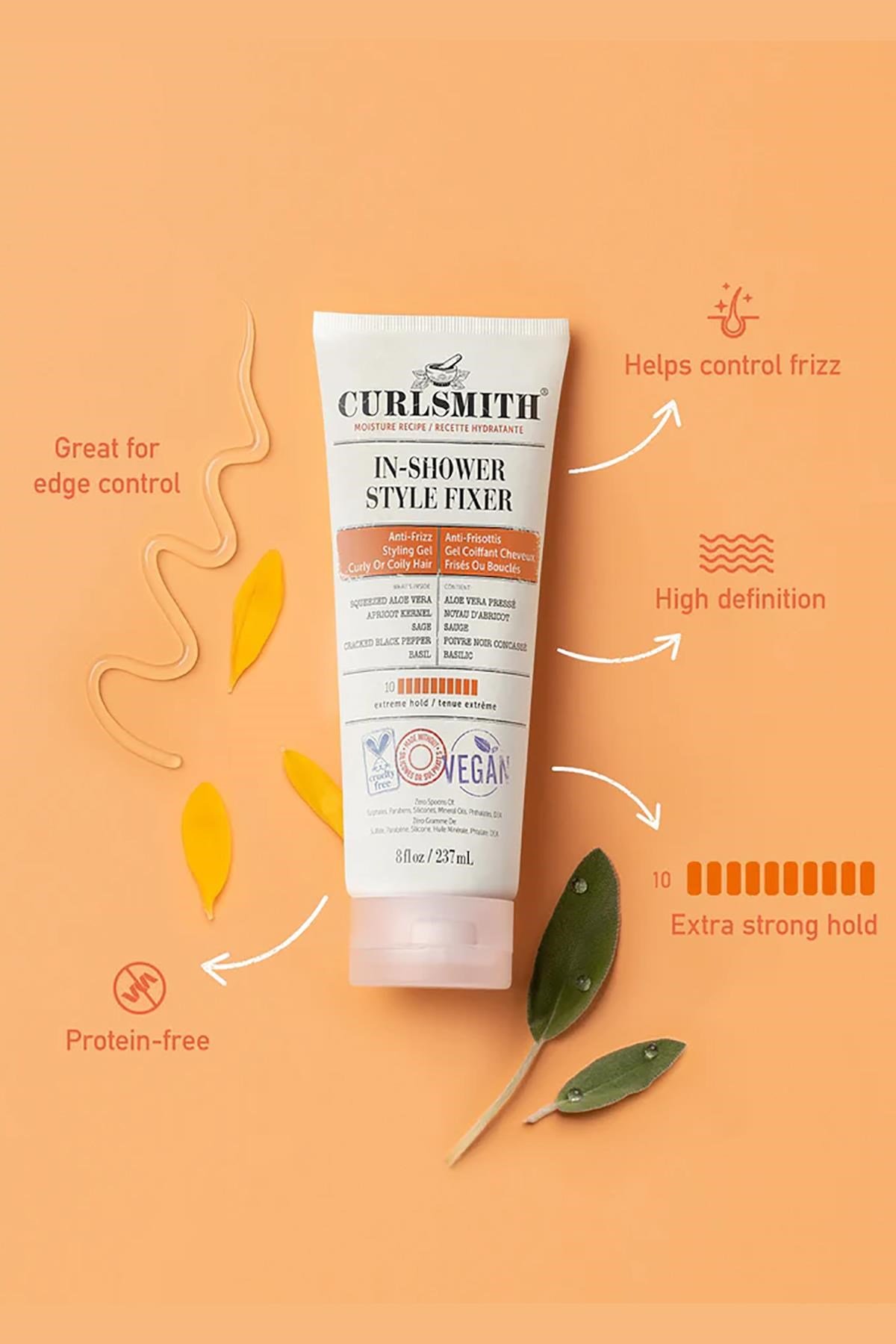 Curlsmith Güçlü Tutuşlu Saç Şekillendirme Jeli 237ML