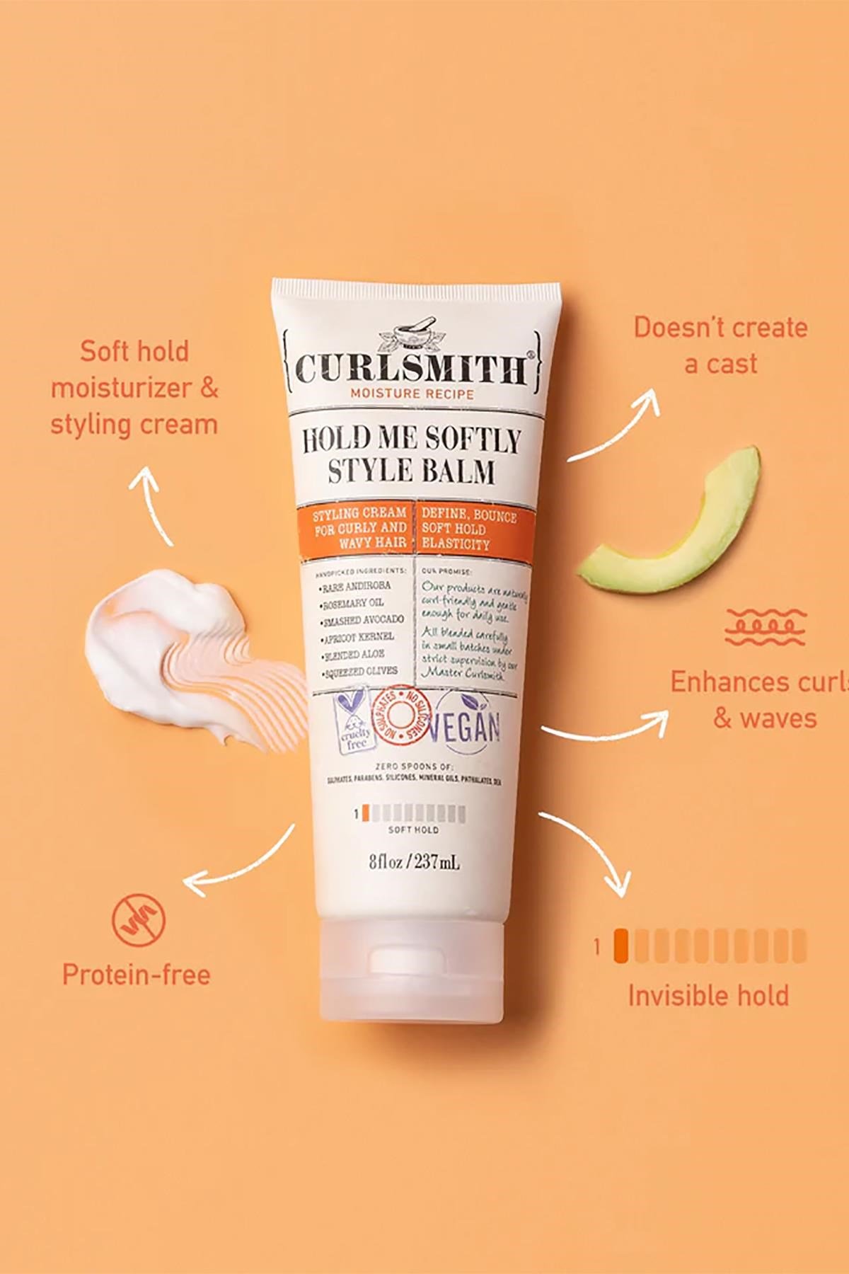 Curlsmith Hold Me Softly Bukle Belirginleştirici Durulanmayan Saç Kremi 237ML