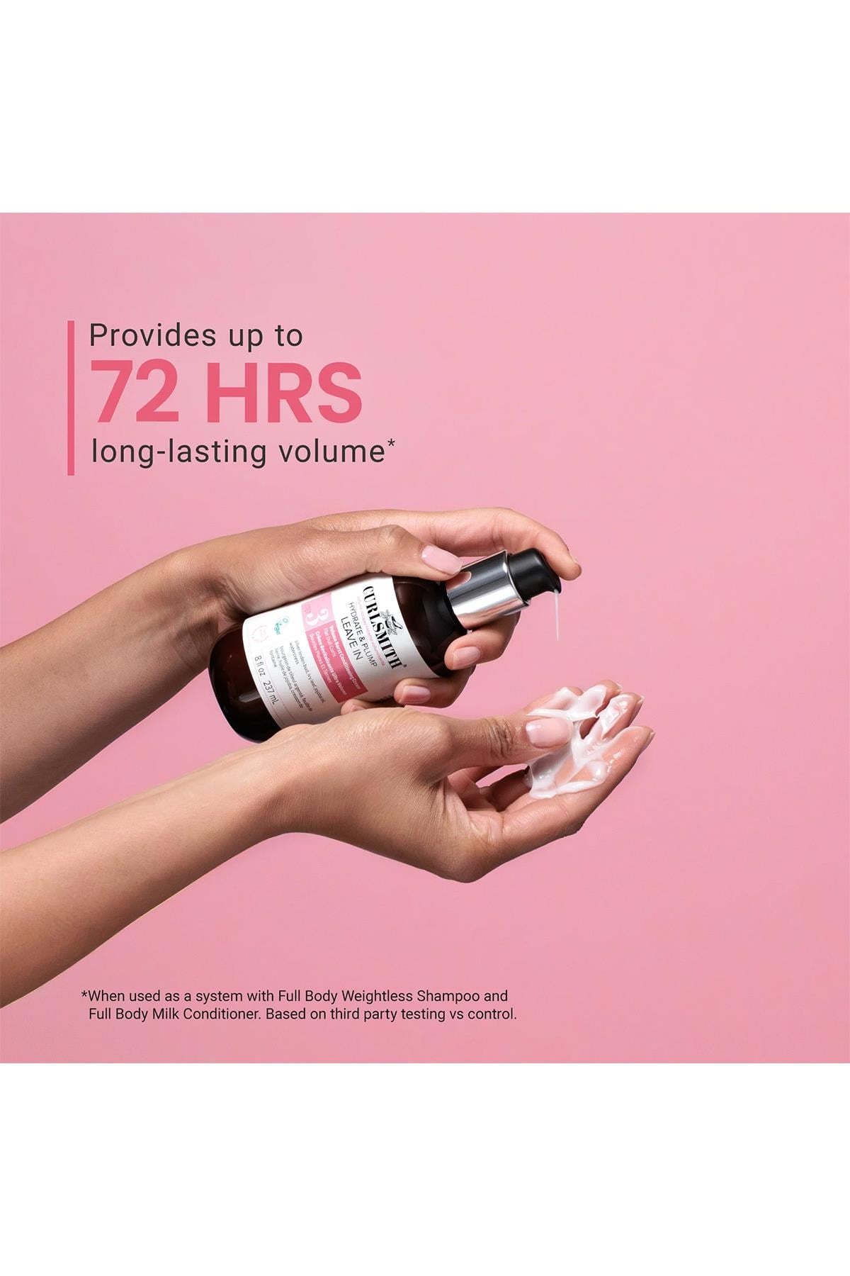 Curlsmith Hydrate & Plump Hacimlendirici ve Nemlendirici Durulanmayan Saç Kremi 237ML
