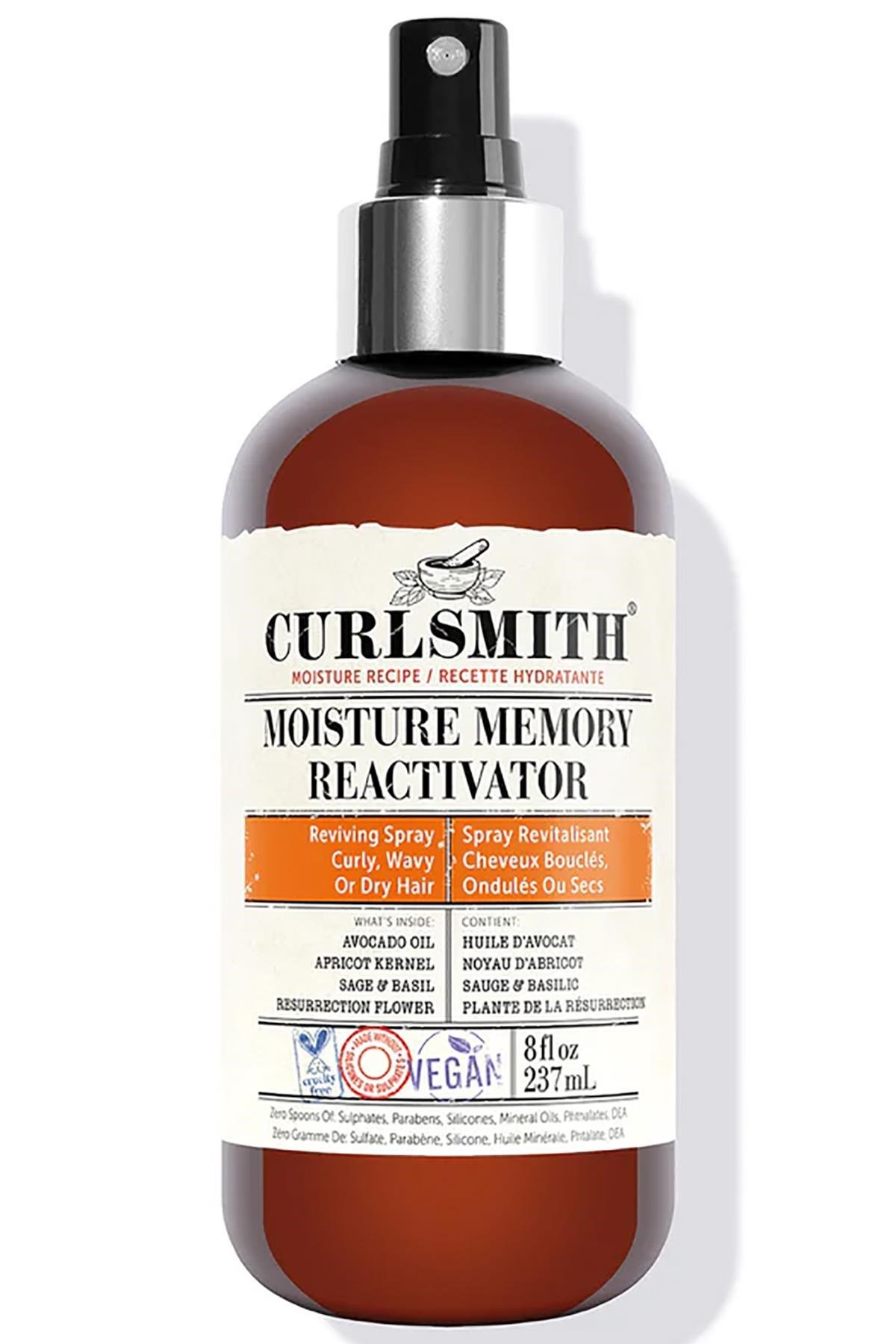 Curlsmith Nemlendirici Durulanmayan Saç Bakım Spreyi 237ML