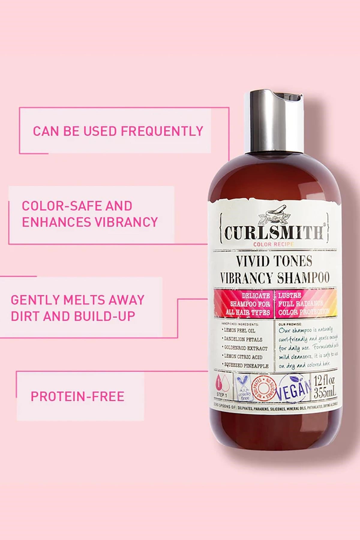 Curlsmith Vivid Tones Canlandırıcı Şampuan 946ML