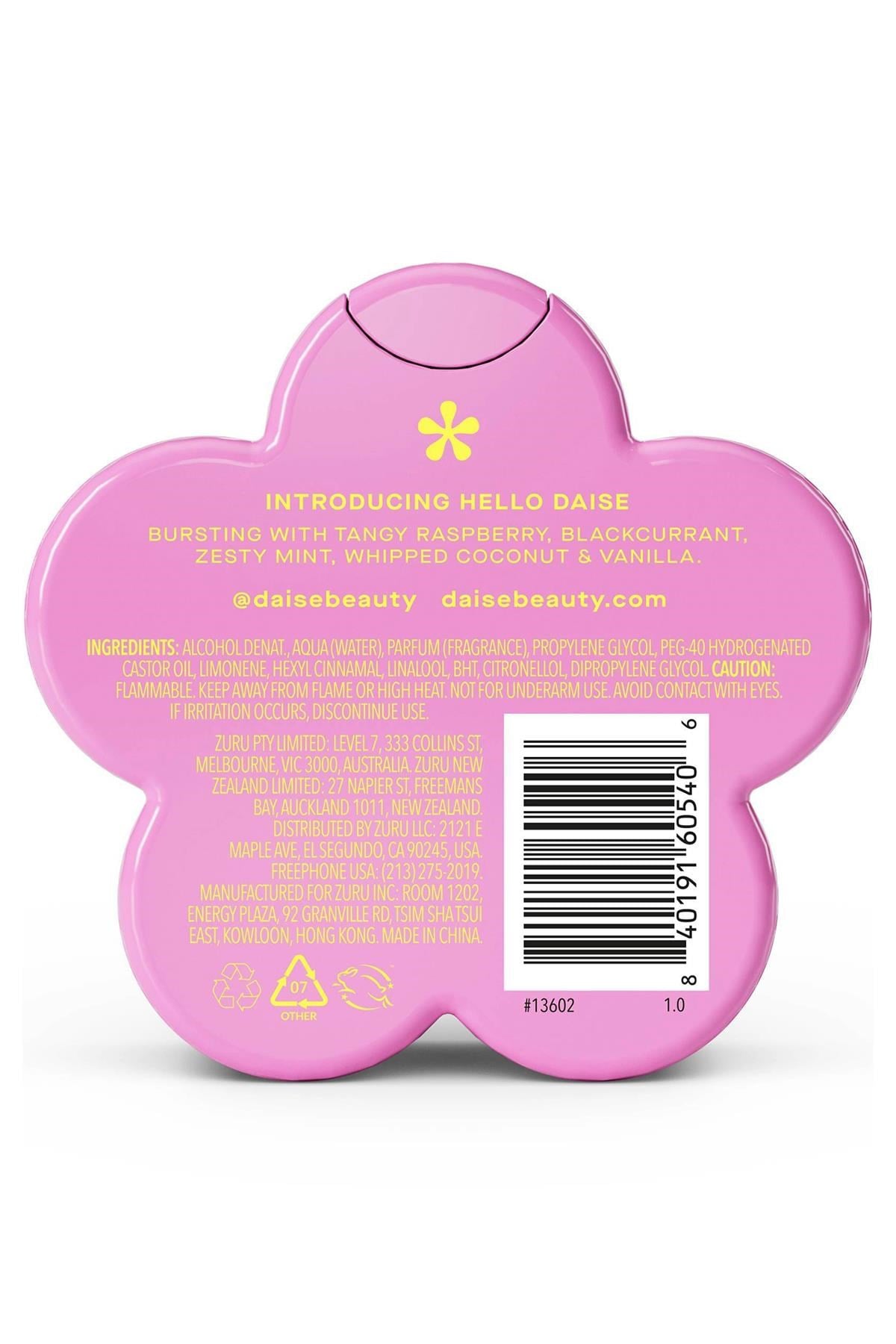 Daise Hello Raspberry & Mint Vücut Spreyi 100ML