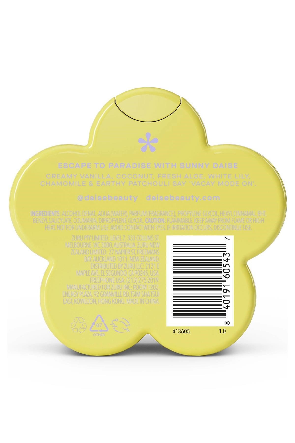 Daise Sunny Vanilla & Coconut Vücut Spreyi 100ML