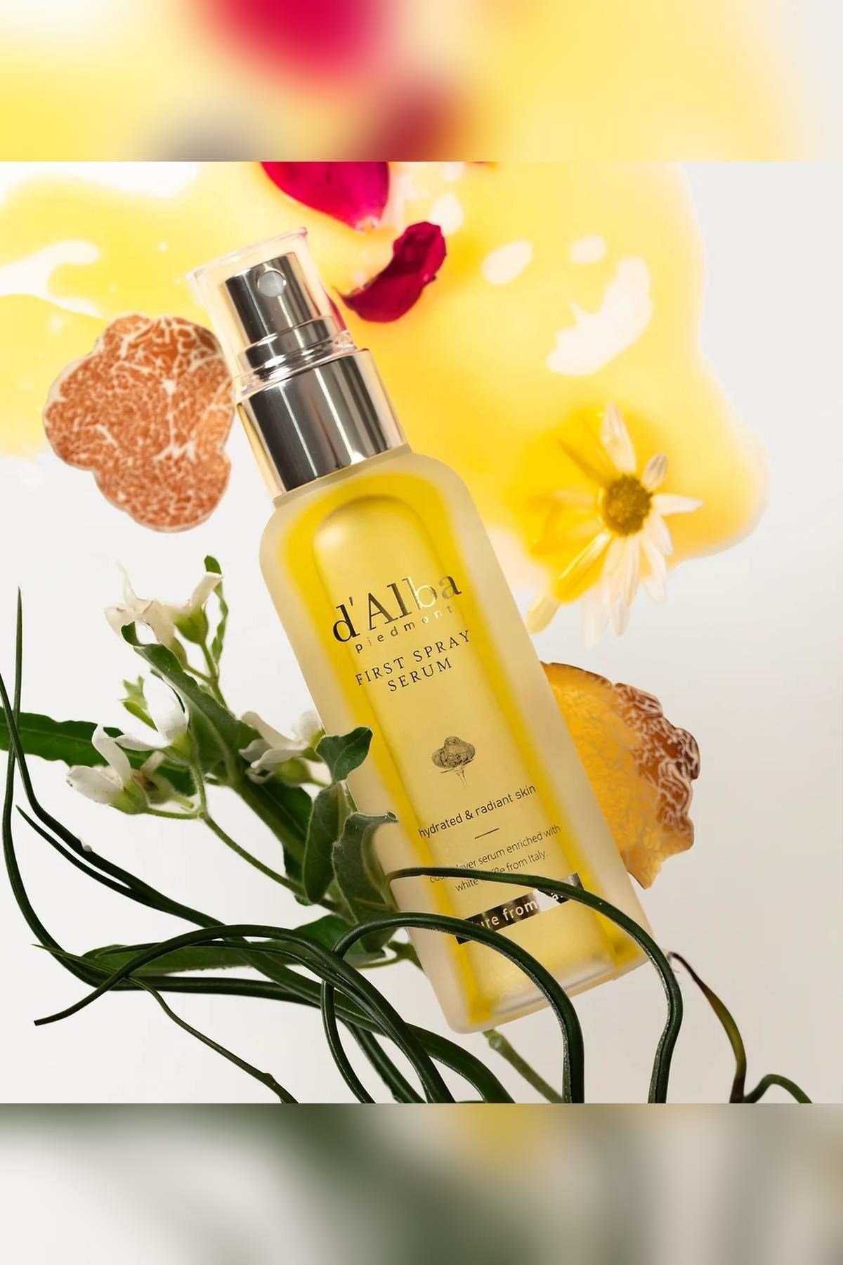 d'Alba Piedmont White Truffle Nemlendirici ve Işıltı Veren Sprey Serum Set 180ML + 100ML