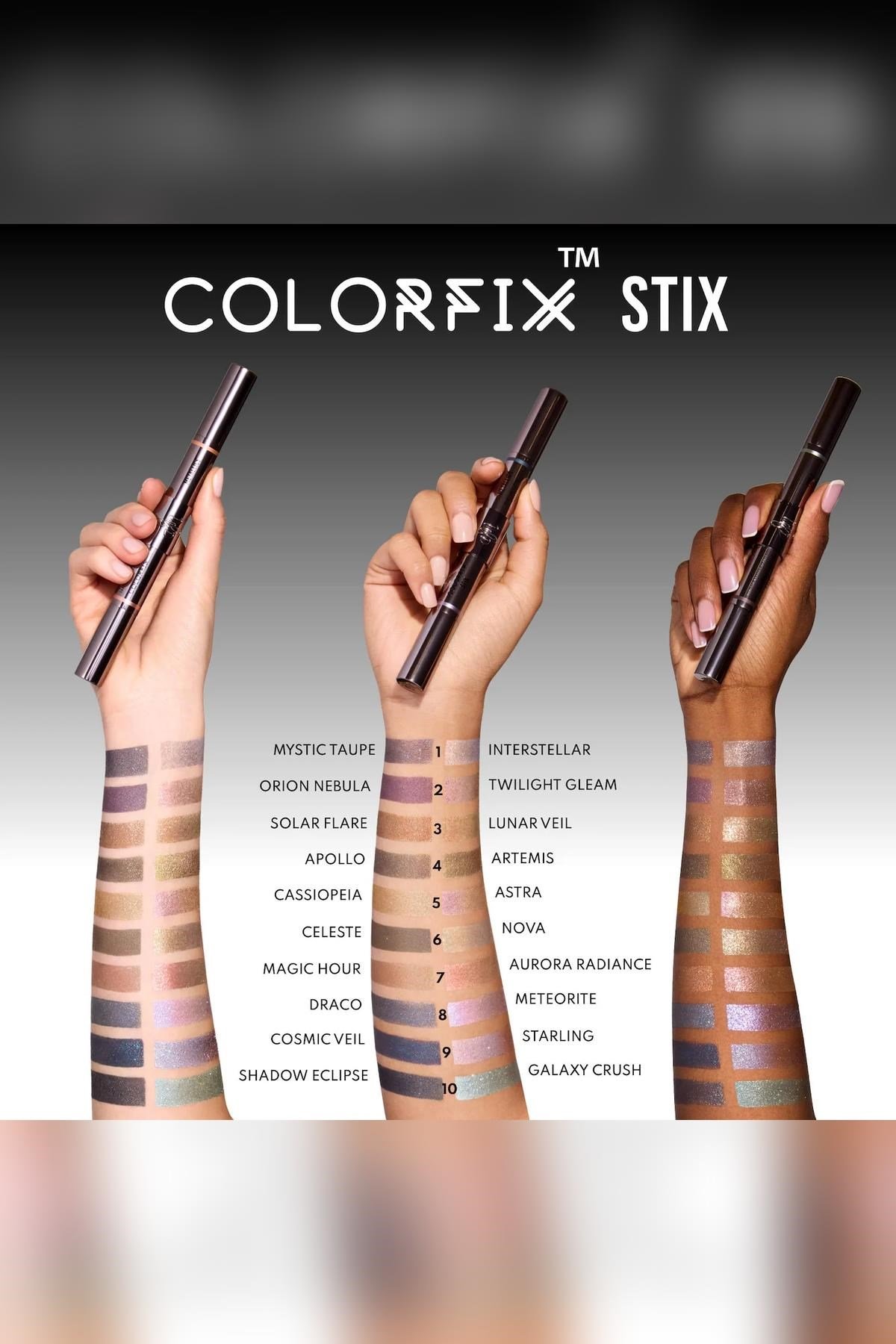 Danessa Myricks Beauty Colorfix Stix Çok Amaçlı Işıltılı Pigment Stick Duo 6 3GR