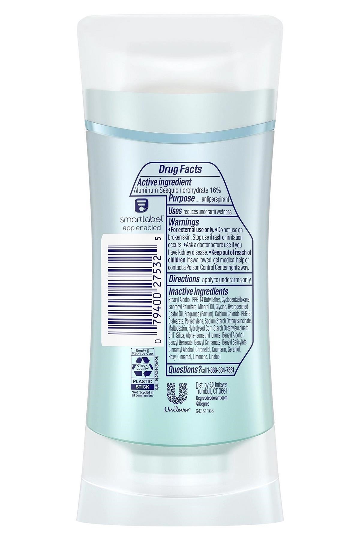 Degree Advanced Sheer Powder Antiperspirant Stick Deodorant 74GR