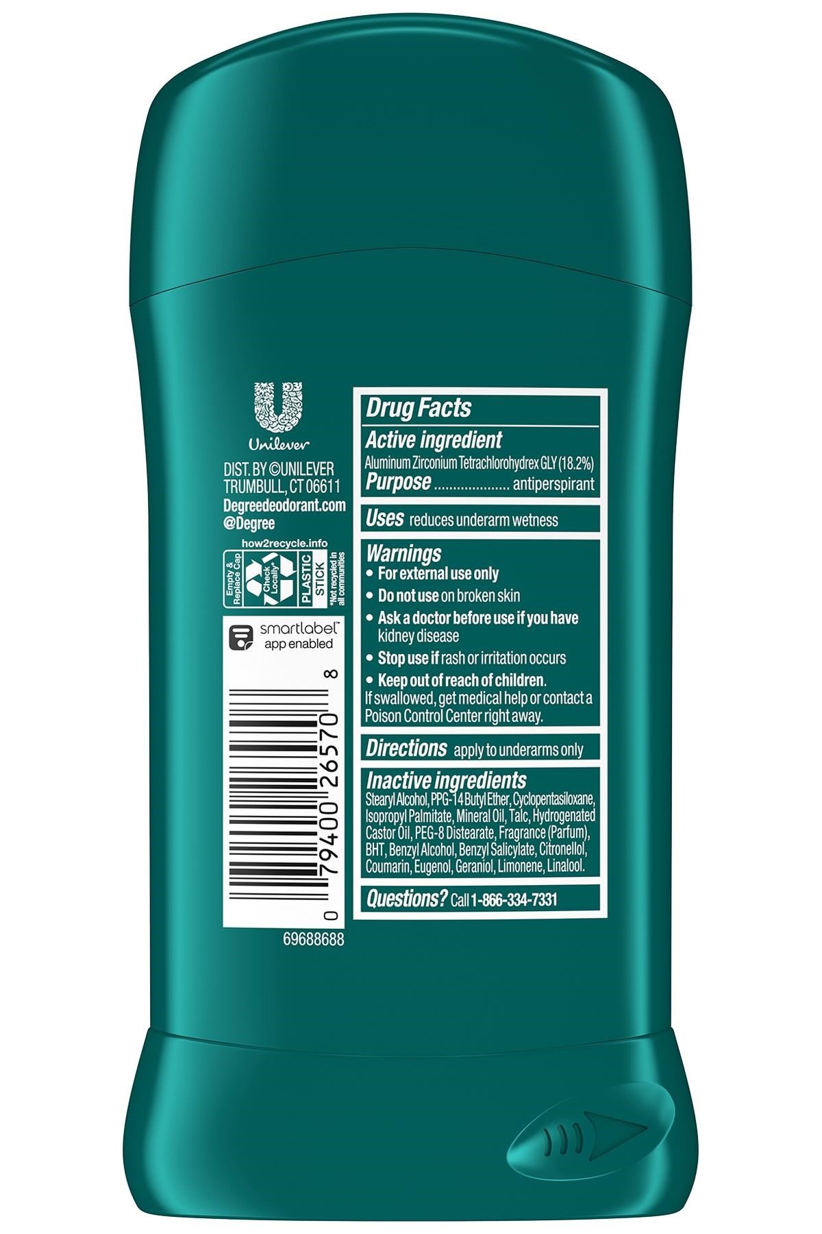 Degree Sport Antiperpirant Stick Deodorant 76GR