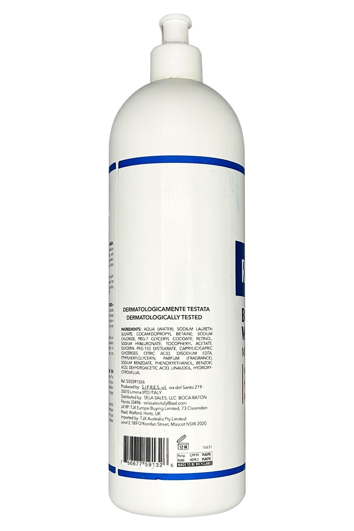 Delfanti Milano Retinol+ Nemlendirici Duş Jeli 1000ML
