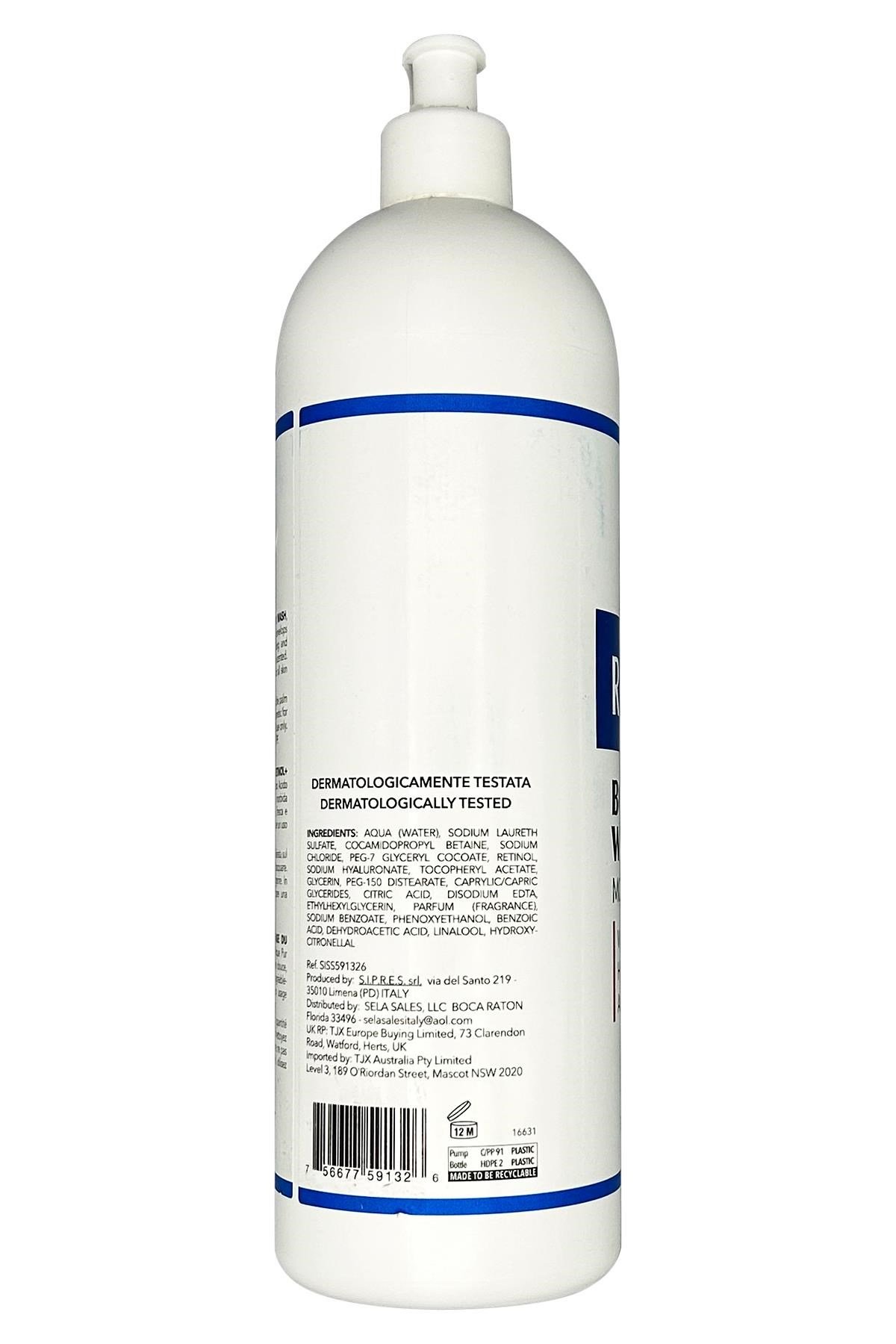 Delfanti Milano Retinol+ Nemlendirici Duş Jeli 1000ML