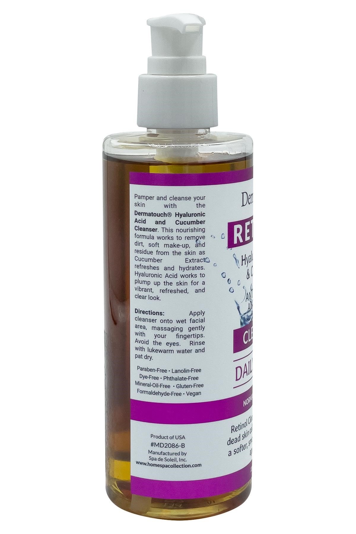 Dermatouch Retinol Hyaluronic Acid & Cucumber Temizleyici 230ML
