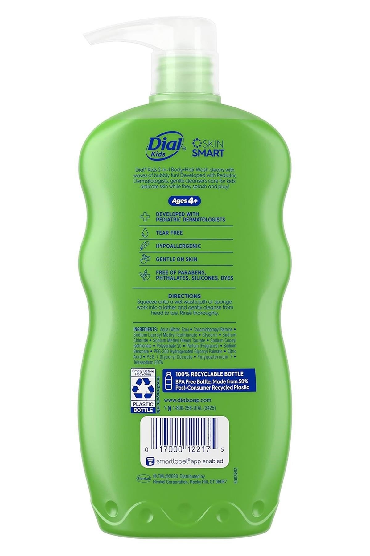Dial Kids 2in1 Çocuklar İçin Kavun Kokulu Şampuan + Duş Jeli 709ML
