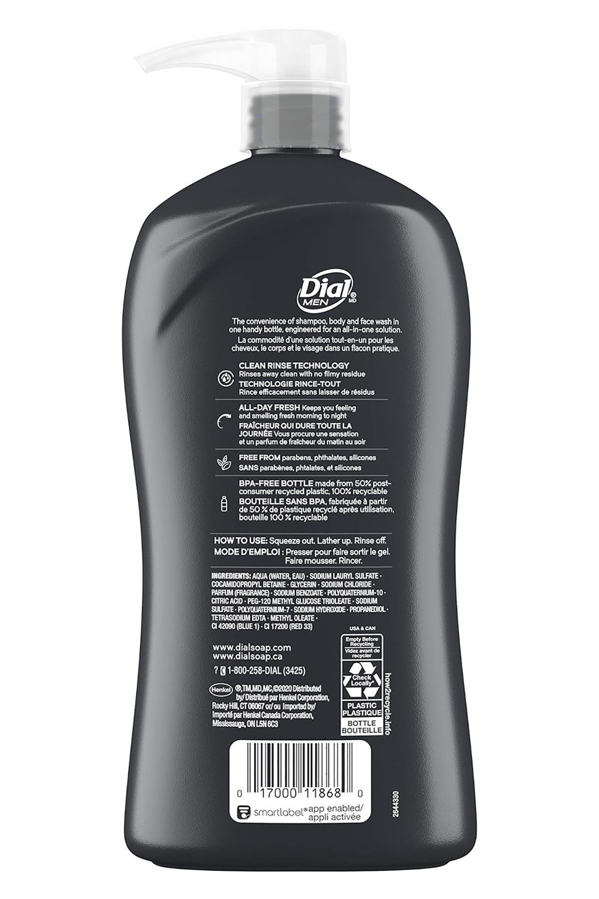 Dial Men Ultimate Clean 3in1 Şampuan 946ML