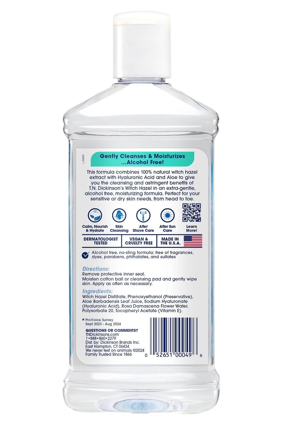 Dickinsons Alkolsüz Nemlendirici Cadı Fındığı Tonik 473ML