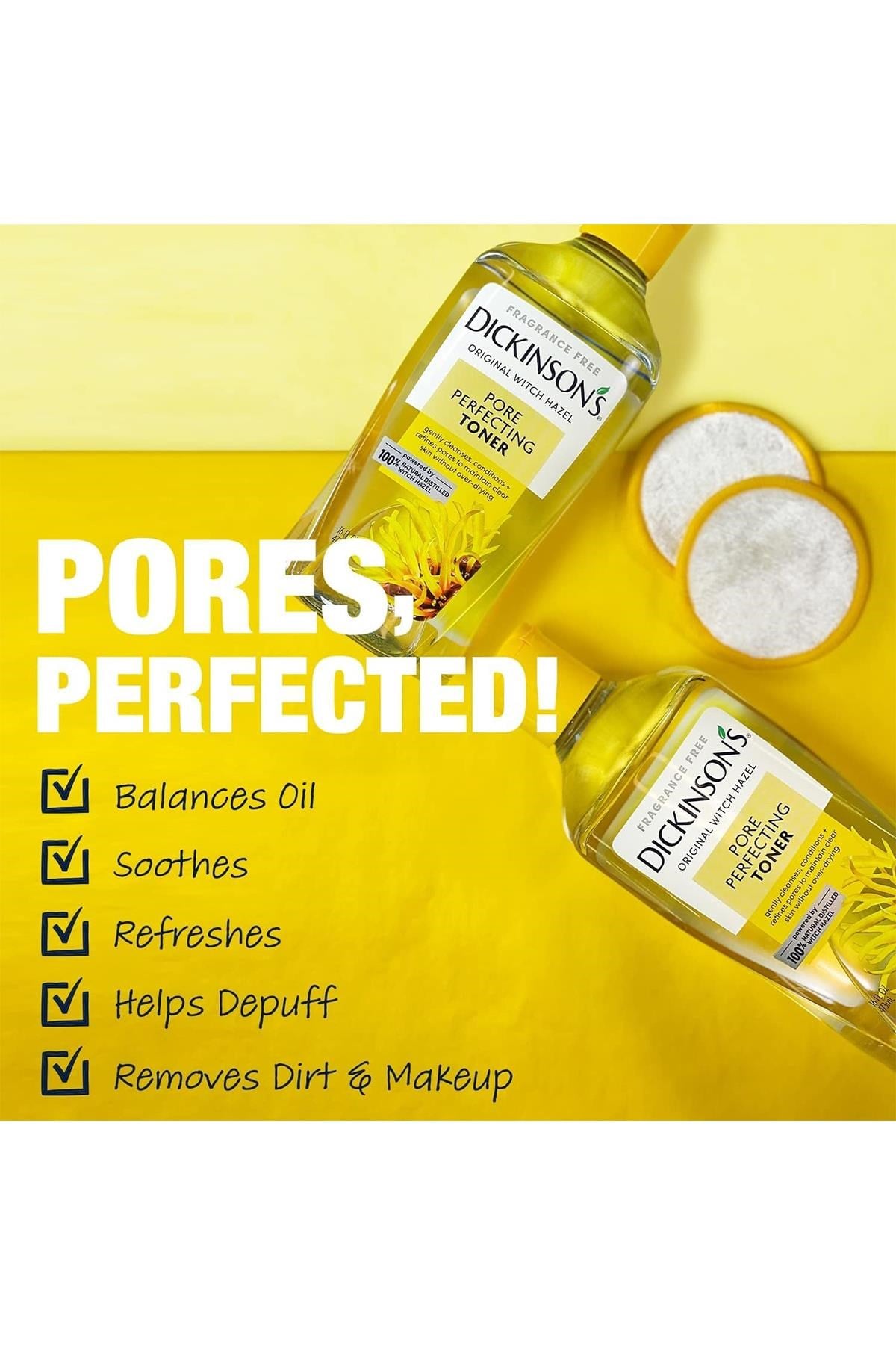 Dickinsons Witch Hazel Pore Perfecting Tonik 237ML