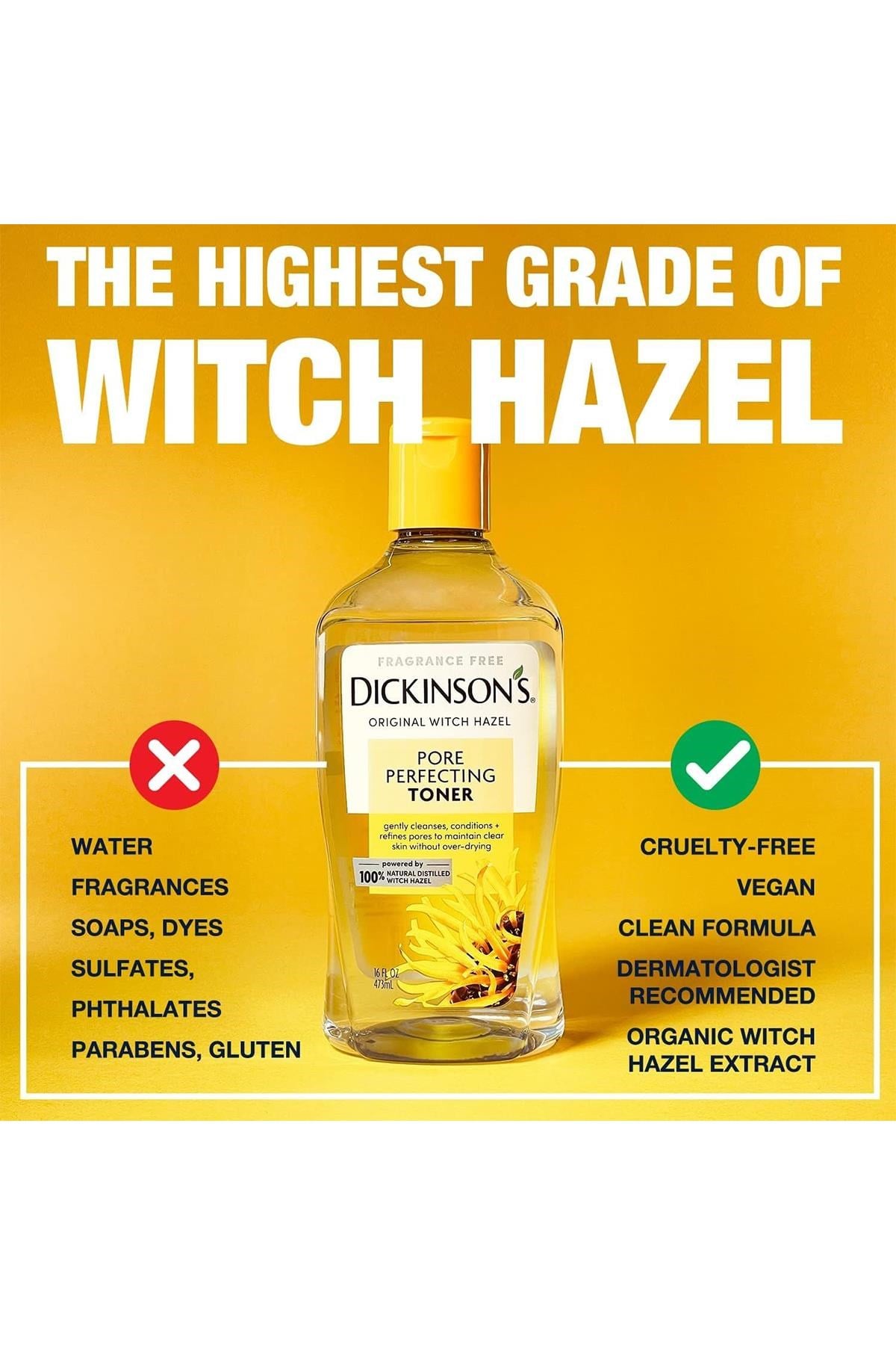 Dickinsons Witch Hazel Pore Perfecting Tonik 237ML