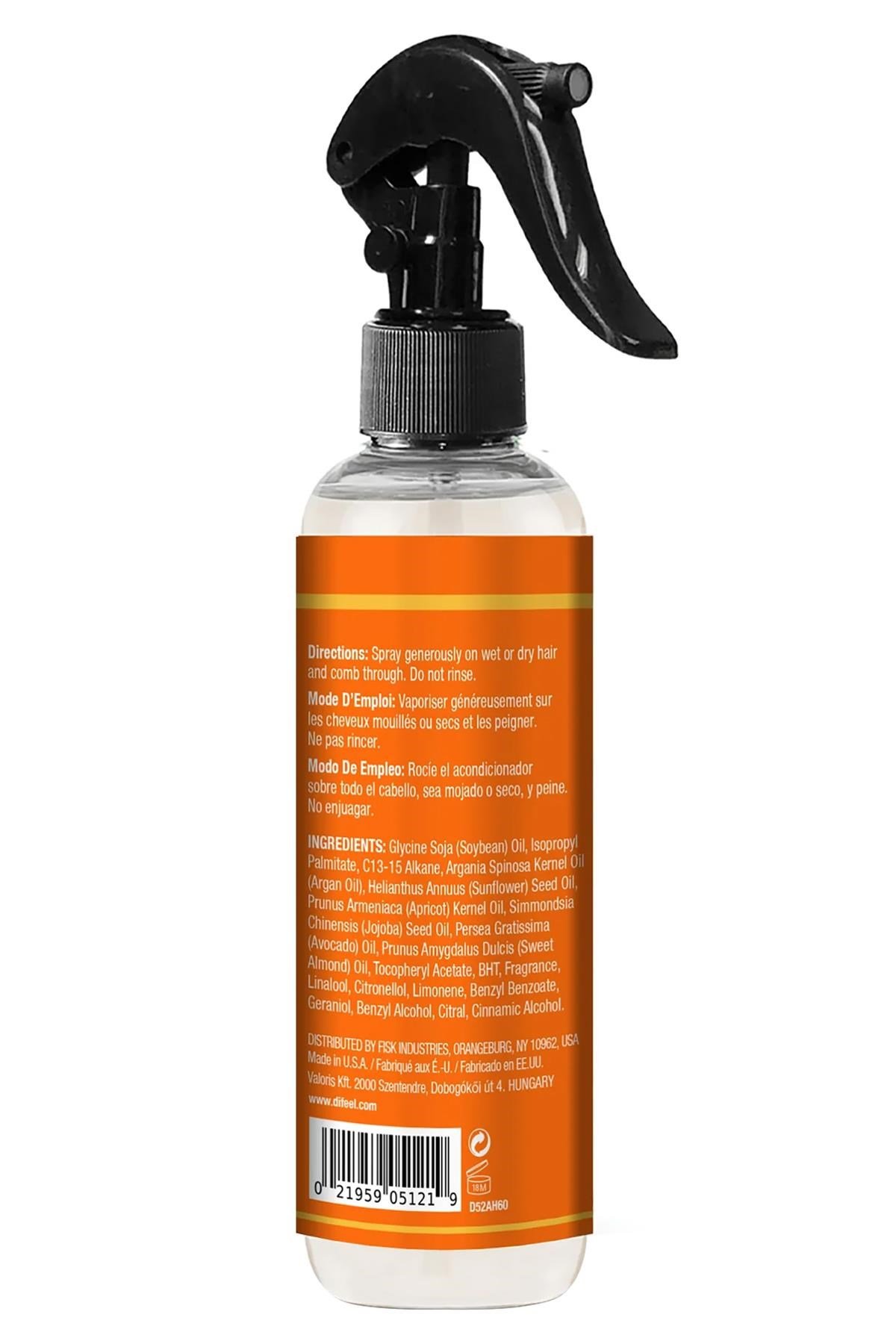 Difeel Argan Yağı Nemlendirici Durulanmayan Saç Spreyi 237ML