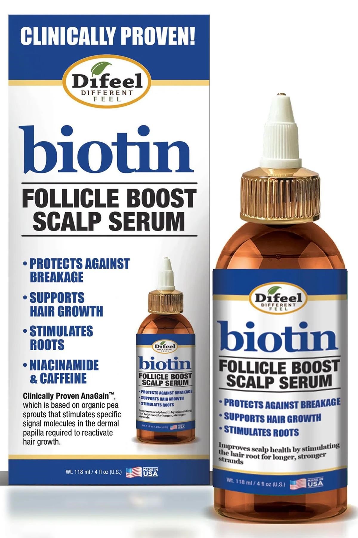 Difeel Biotin Saç Kökü Güçlendirici Saç Derisi Serumu 118ML