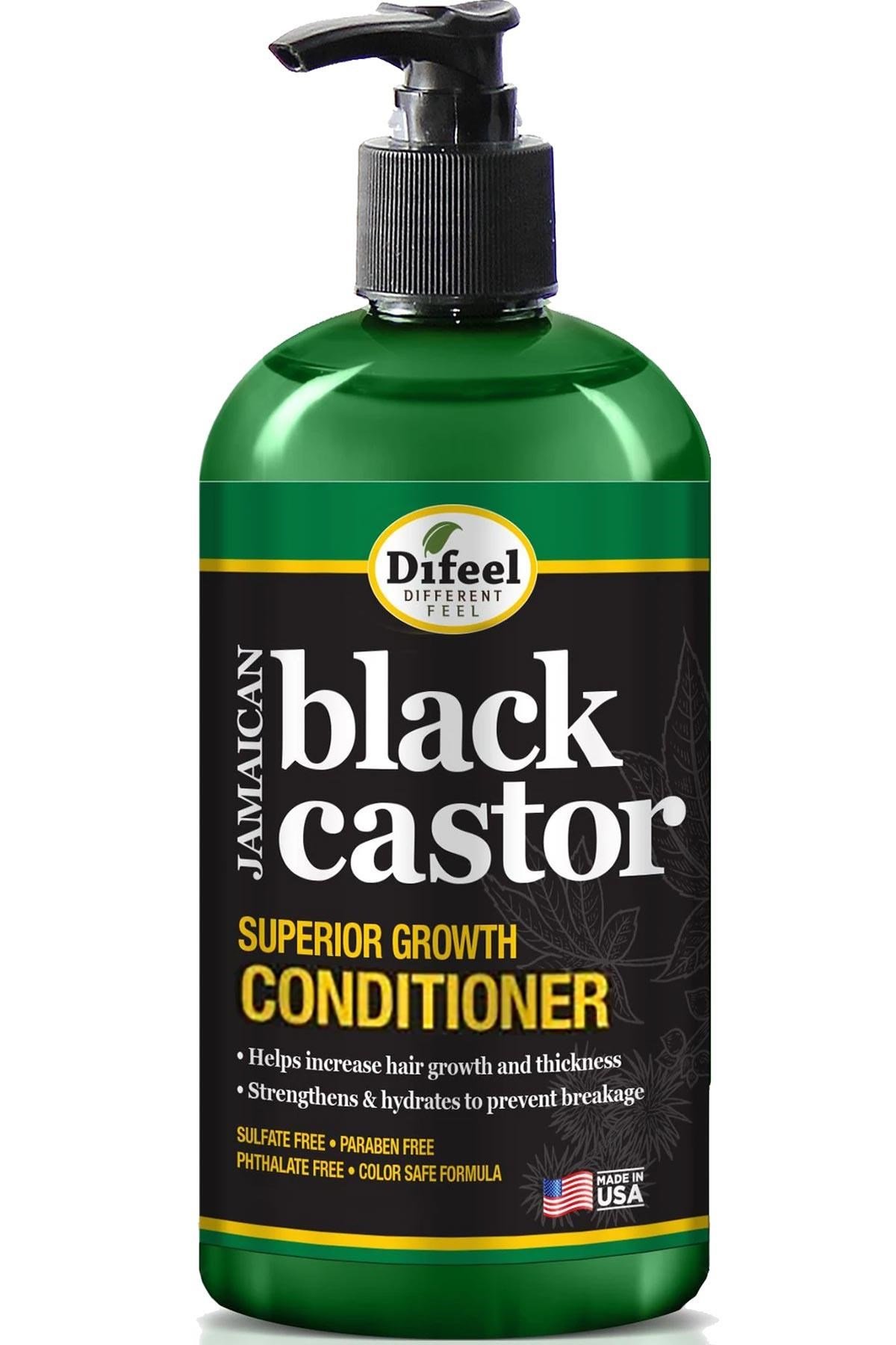 Difeel Jamaican Black Castor Yavaş Uzayan Saçlara Özel Saç Kremi 1LT