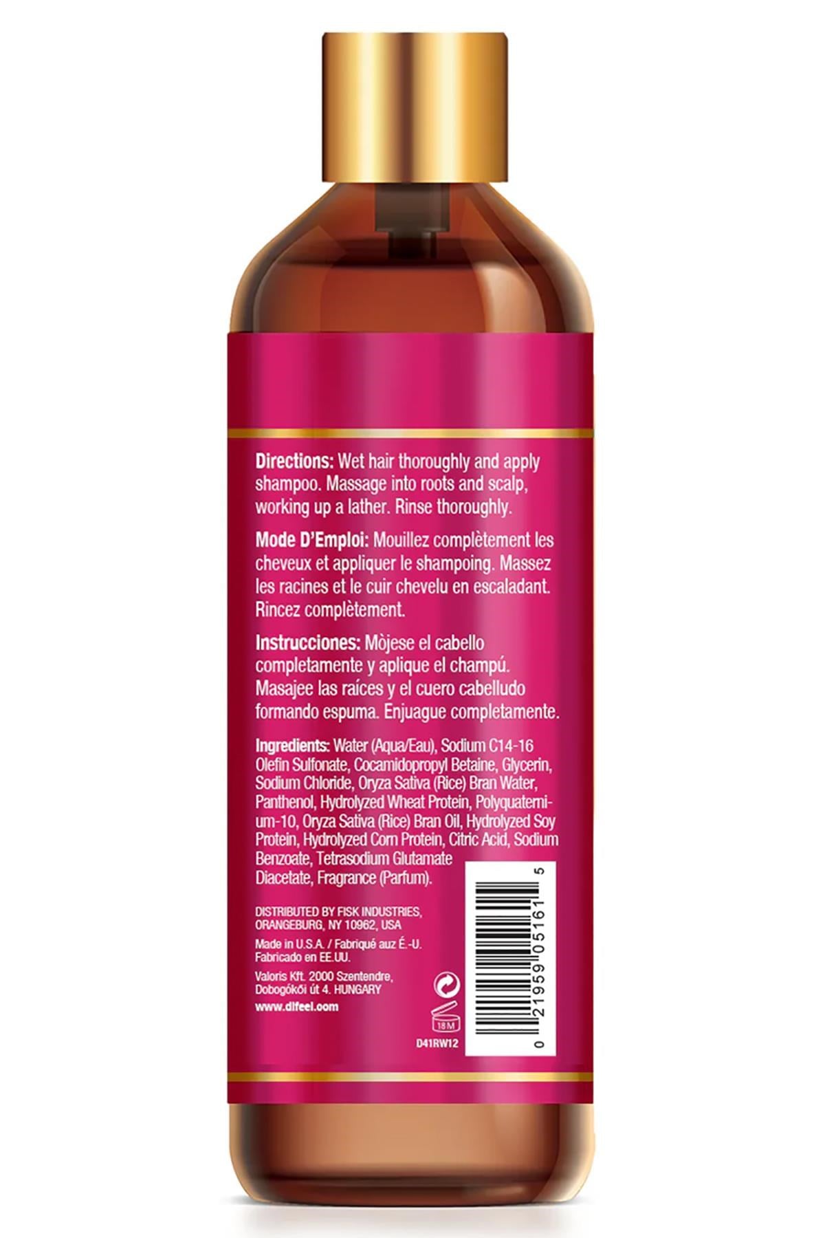 Difeel Rice Water Güçlendirici Sülfatsız Şampuan 354.9ML