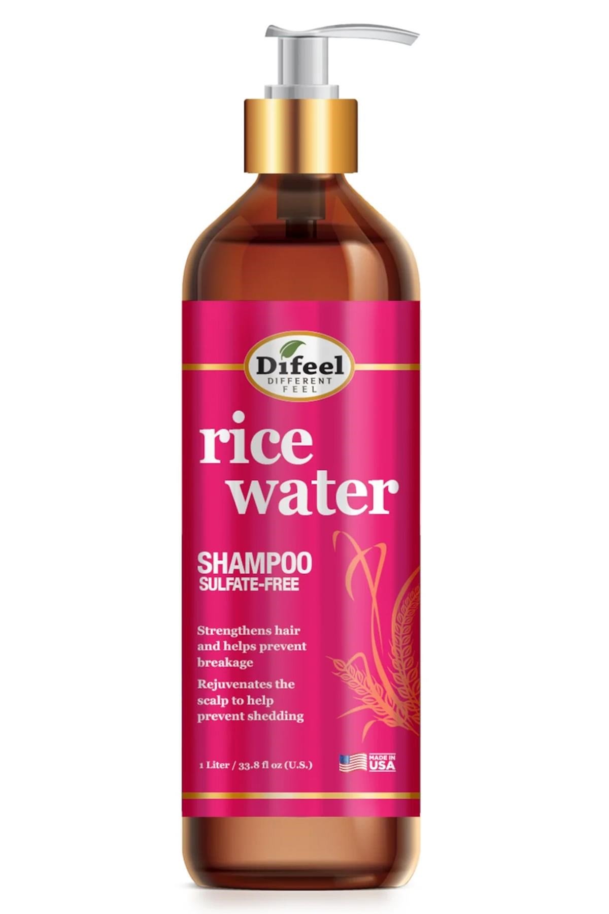 Difeel Rice Water Güçlendirici Sülfatsız Şampuan 1000ML