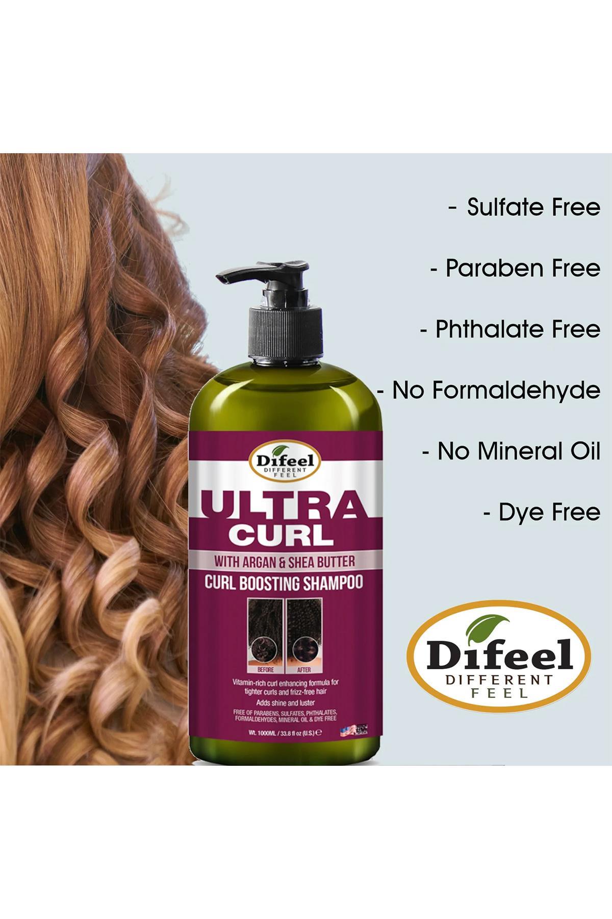Difeel Ultra Curl Bukle Belirginleştirici Şampuan 1LT