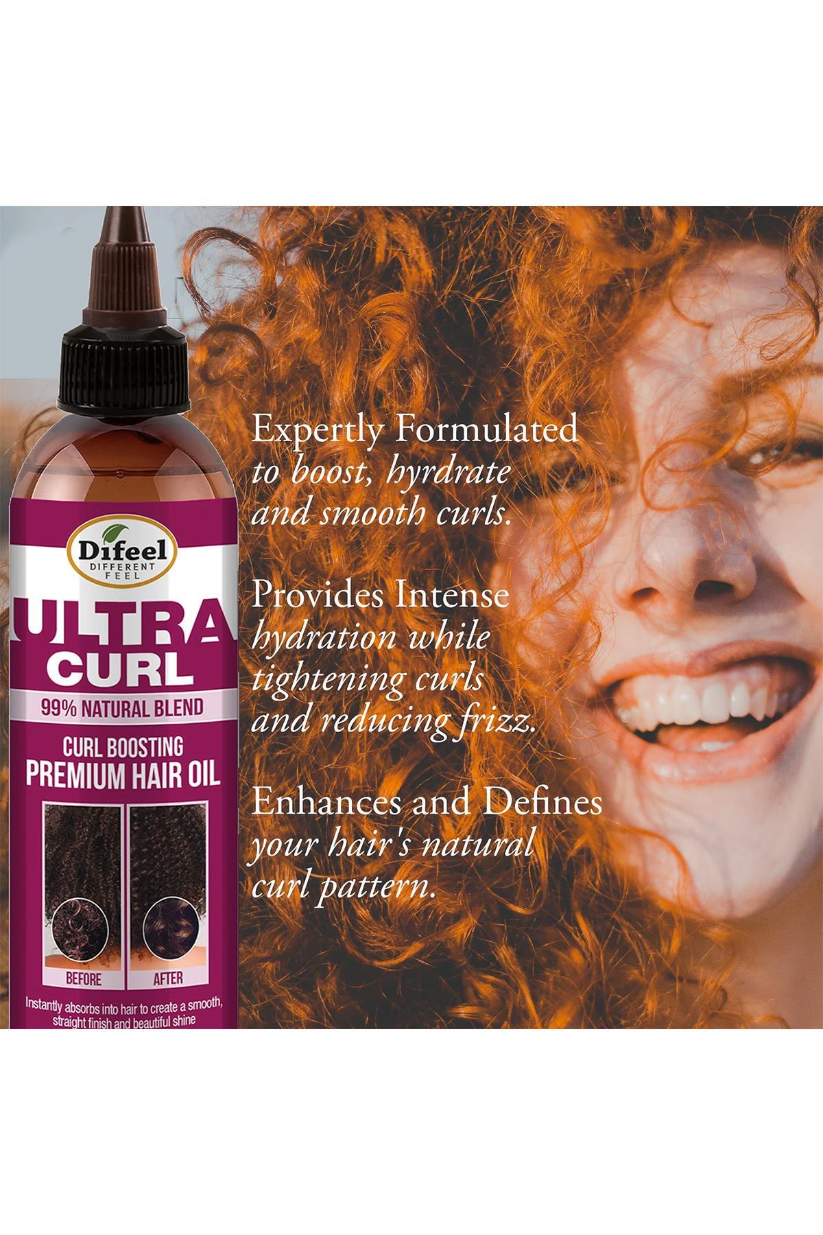 Difeel Ultra Curl Bukle Belirginleştirici Saç Bakım Yağı 75ML