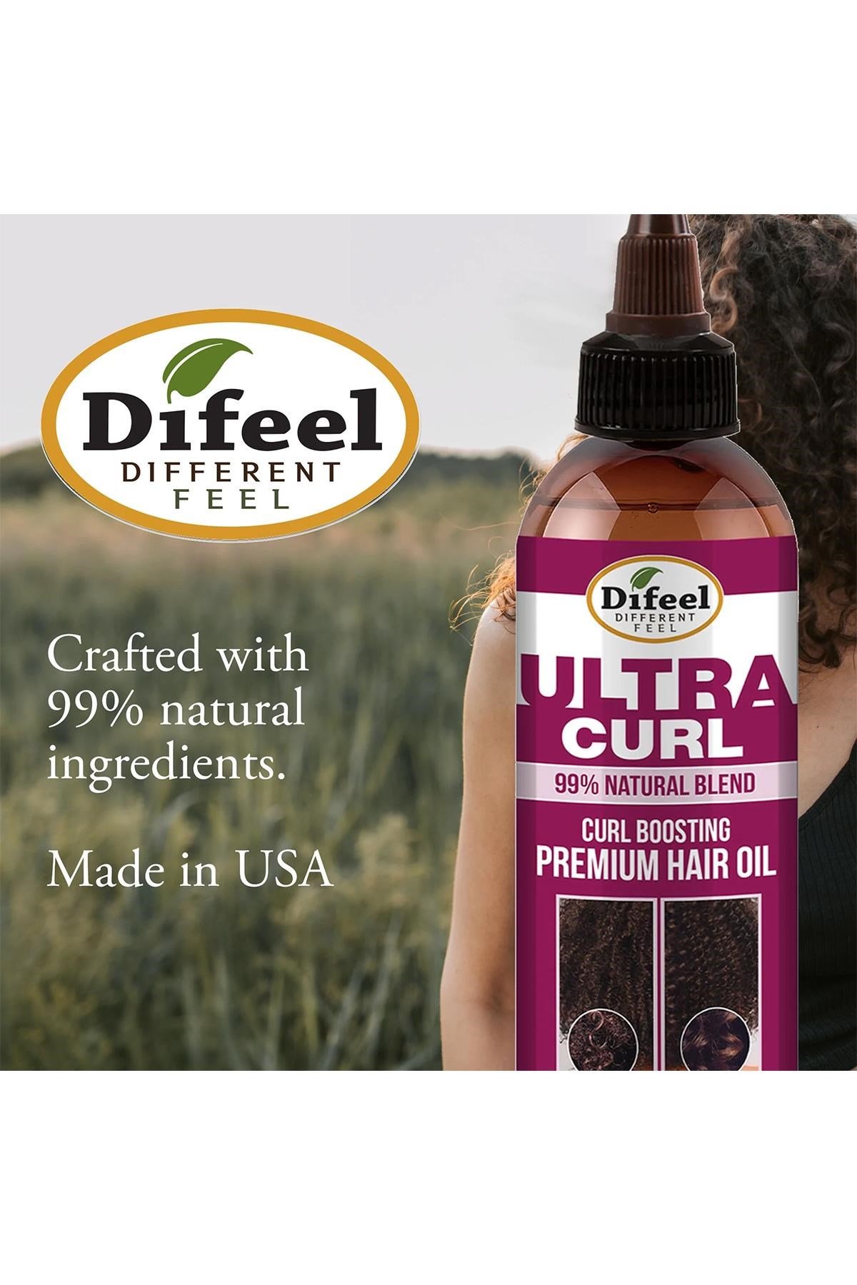 Difeel Ultra Curl Bukle Belirginleştirici Saç Bakım Yağı 75ML