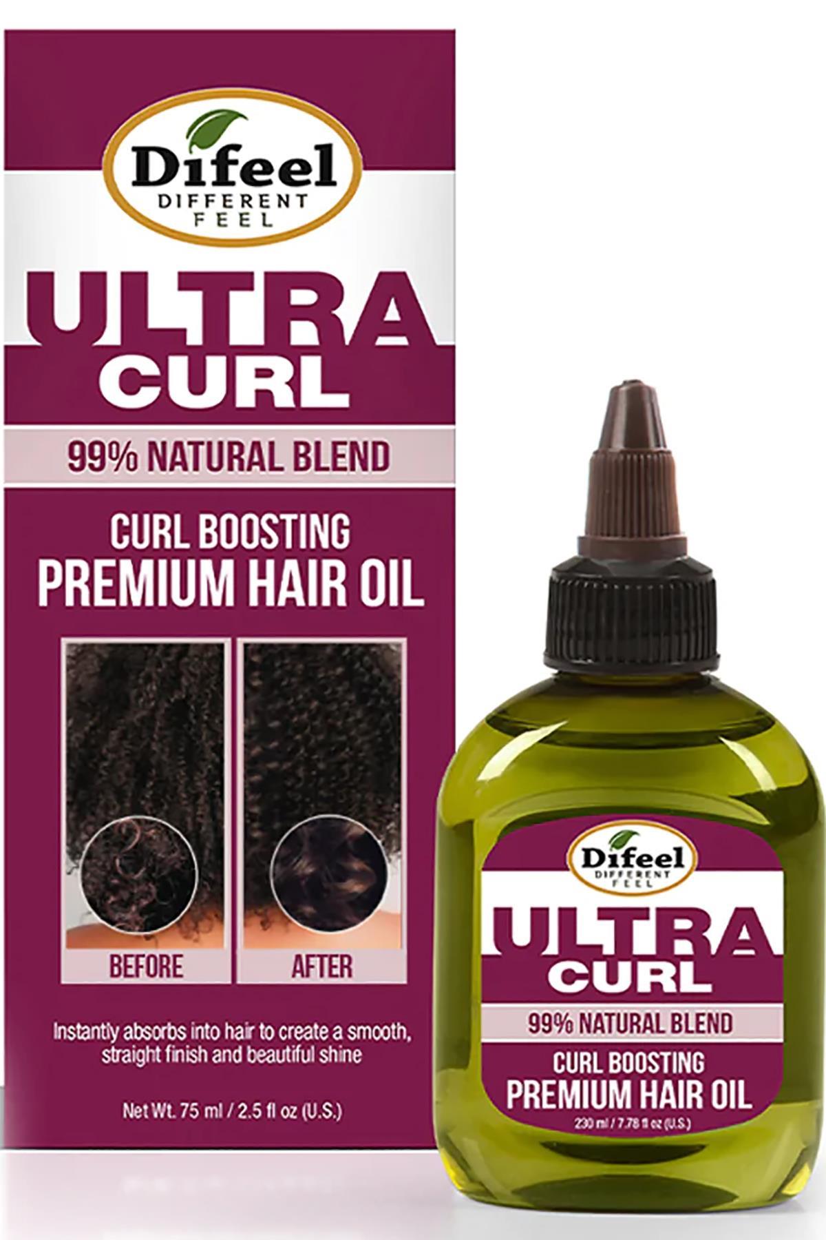 Difeel Ultra Curl Bukle Belirginleştirici Saç Bakım Yağı 75ML