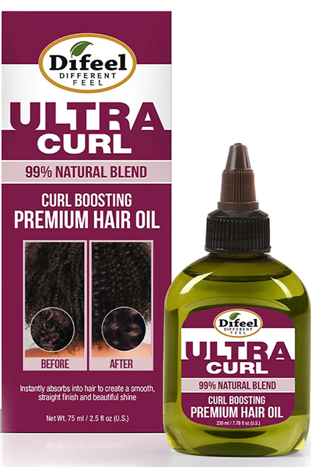 Difeel Ultra Curl Bukle Belirginleştirici Saç Bakım Yağı 75ML