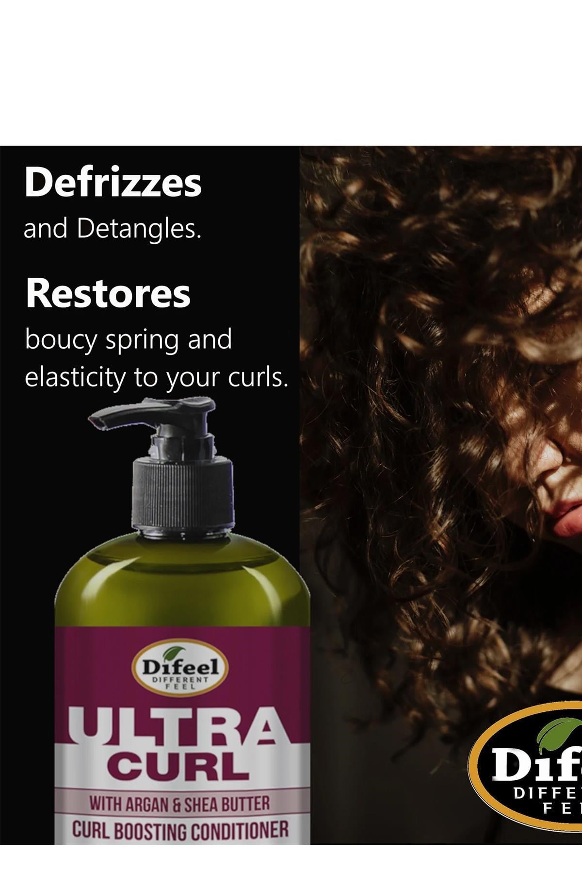 Difeel Ultra Curl Bukle Belirginleştirici Saç Kremi 1LT