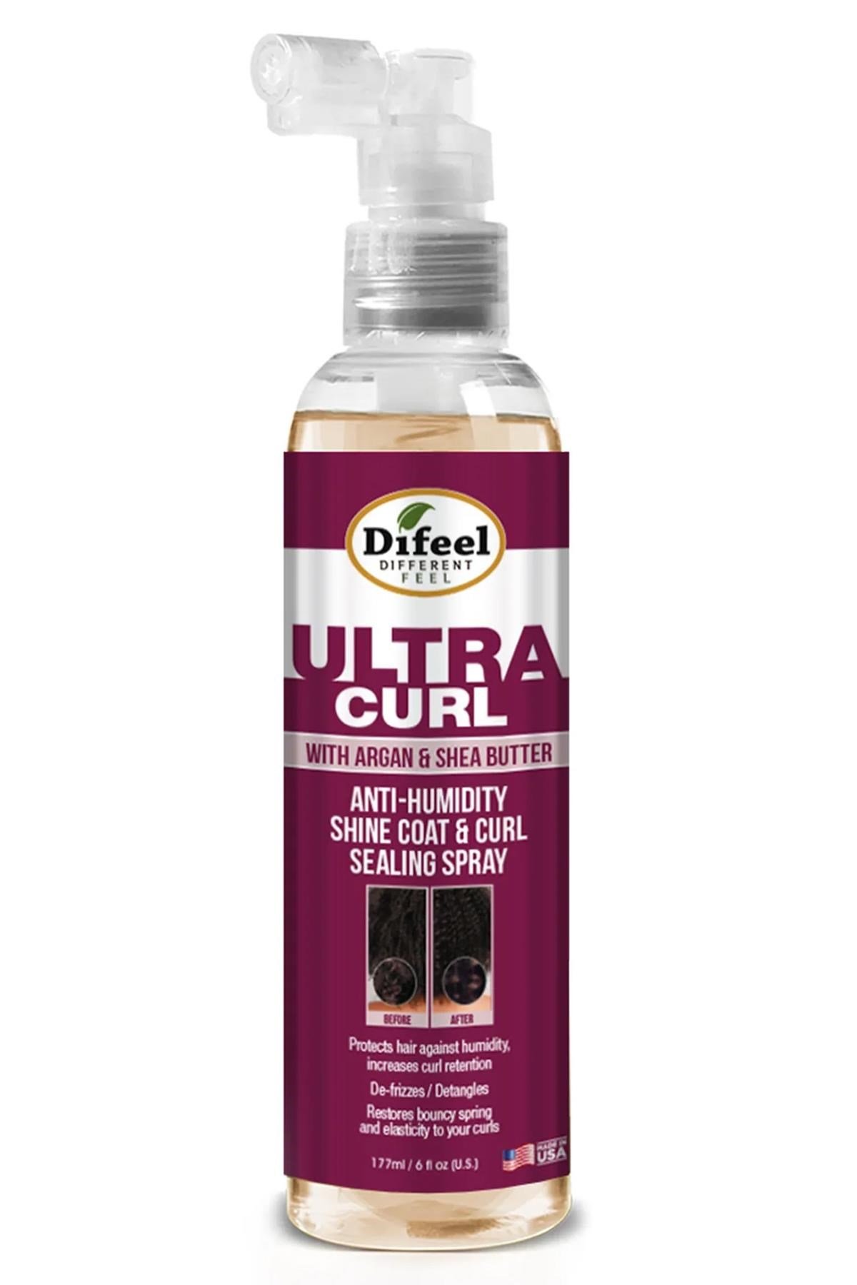 Difeel Ultra Curl Nem Karşıtı Durulanmayan Saç Spreyi 237ML