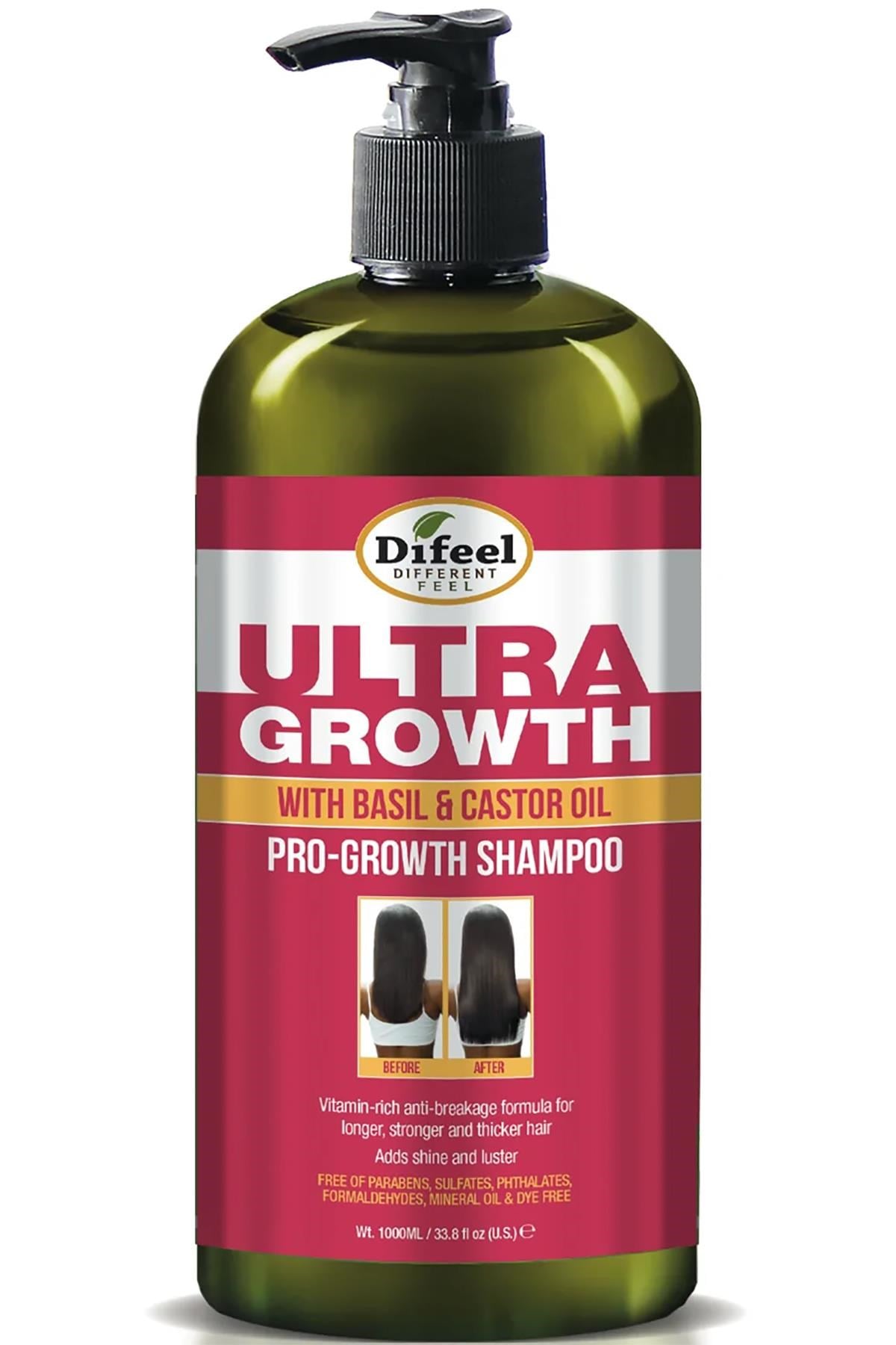 Difeel Ultra Growth Yavaş Uzayan Saçlara Özel Şampuan 1LT