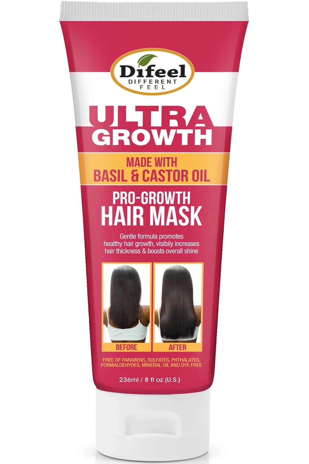 Difeel Ultra Growth Yavaş Uzayan Saçlara Özel Saç Maskesi 236ML