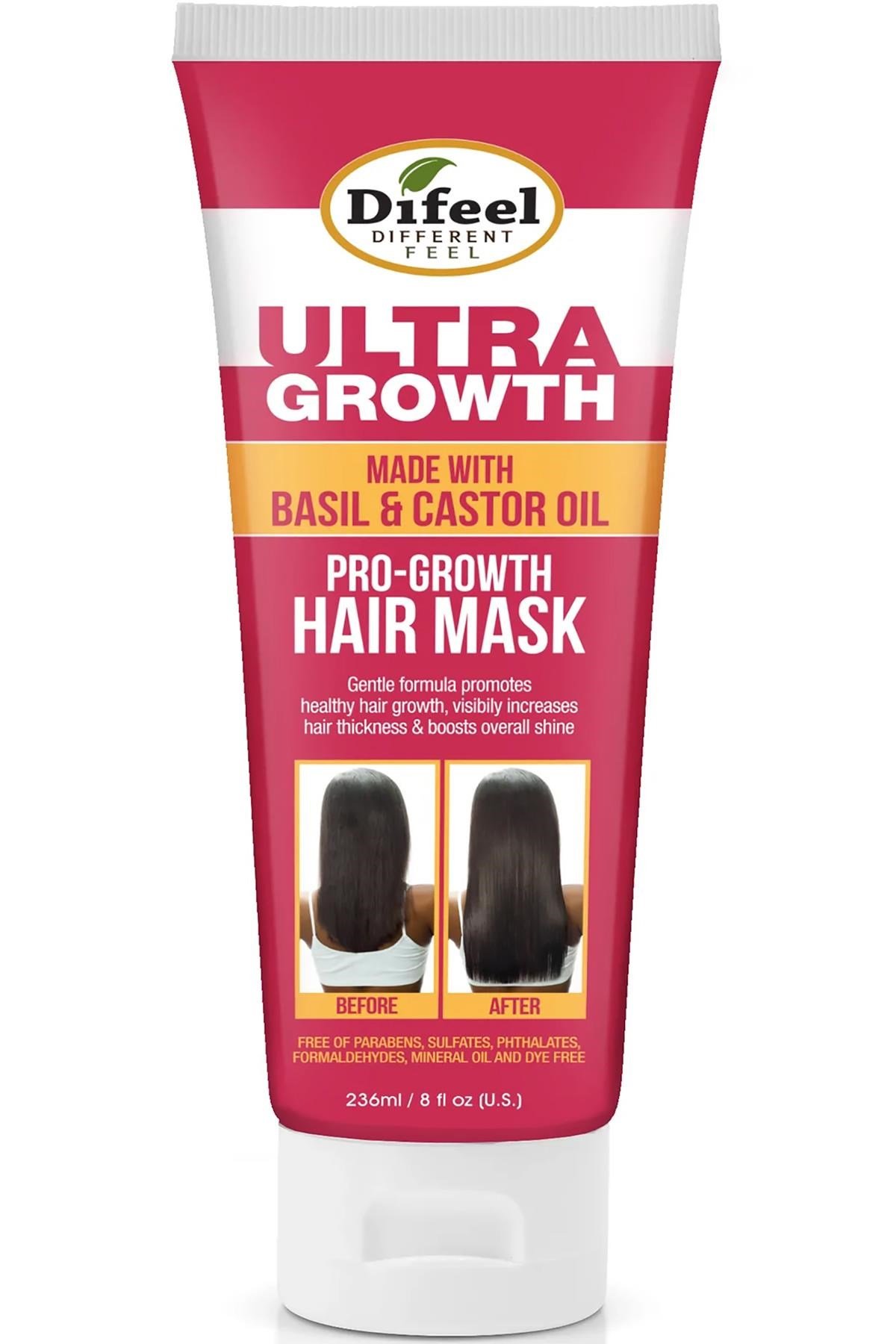 Difeel Ultra Growth Yavaş Uzayan Saçlara Özel Saç Maskesi 236ML