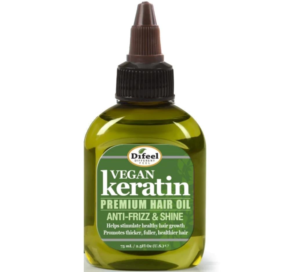 Difeel Vegan Keratin Kabarma Karşıtı Saç Bakım Yağı 75ML