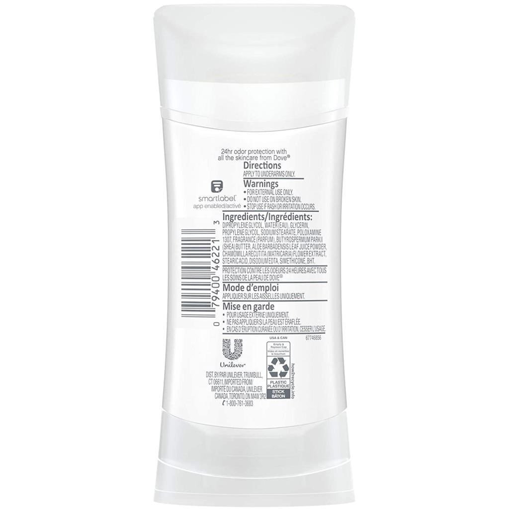 Dove 0% Aluminum Cucumber Green Tea Deodorant 74GR
