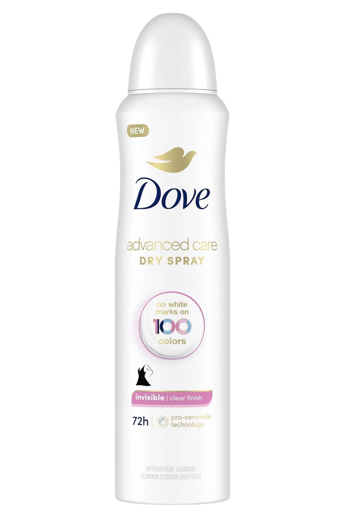 Dove Advanced Care Clear Finish Antiperspirant Sprey Deodorant 136GR