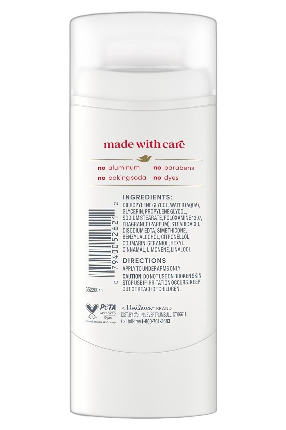Dove Berry Spritz Alüminyumsuz Stick Deodorant 68GR